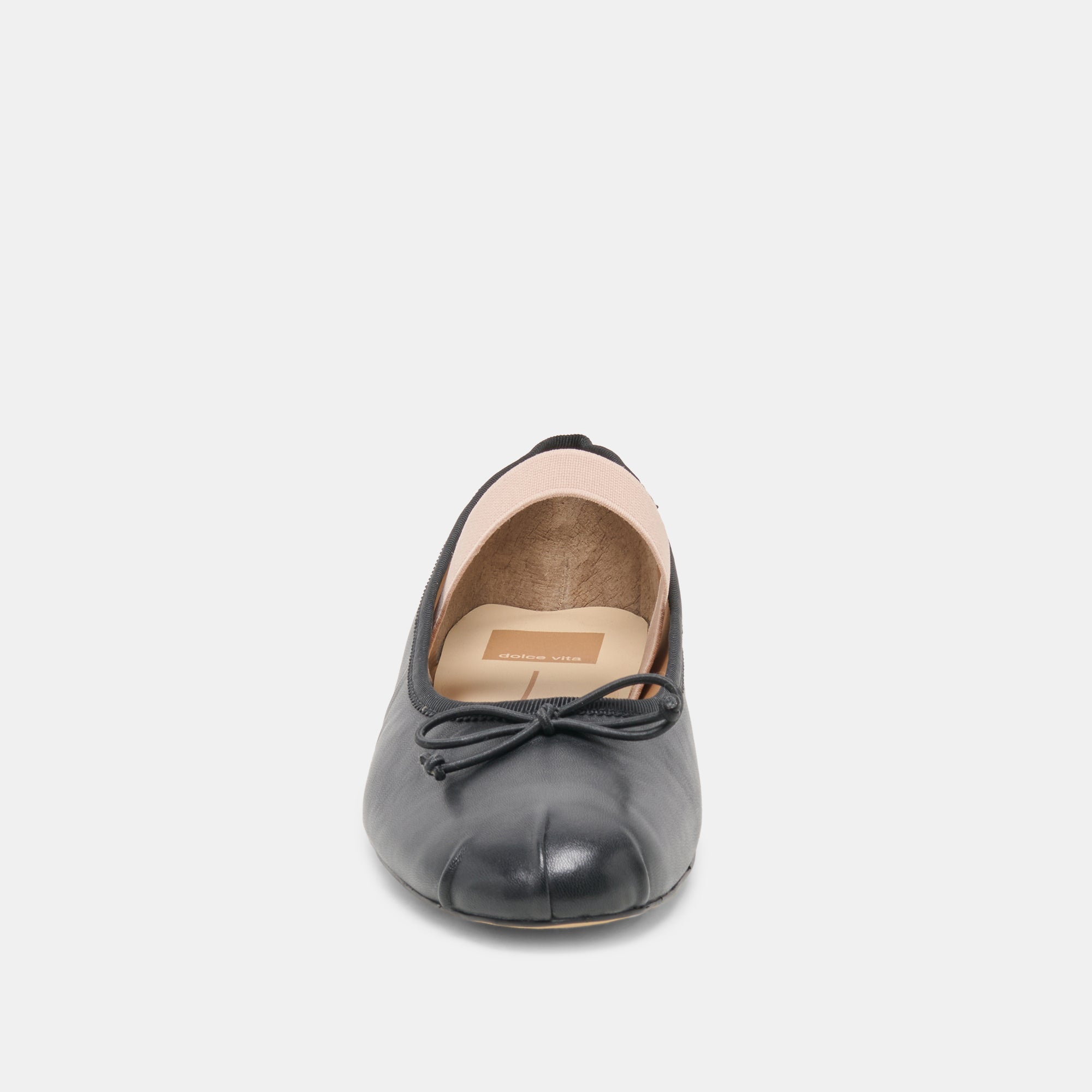 MAYVIS BALLET FLATS BLACK LEATHER - view 6