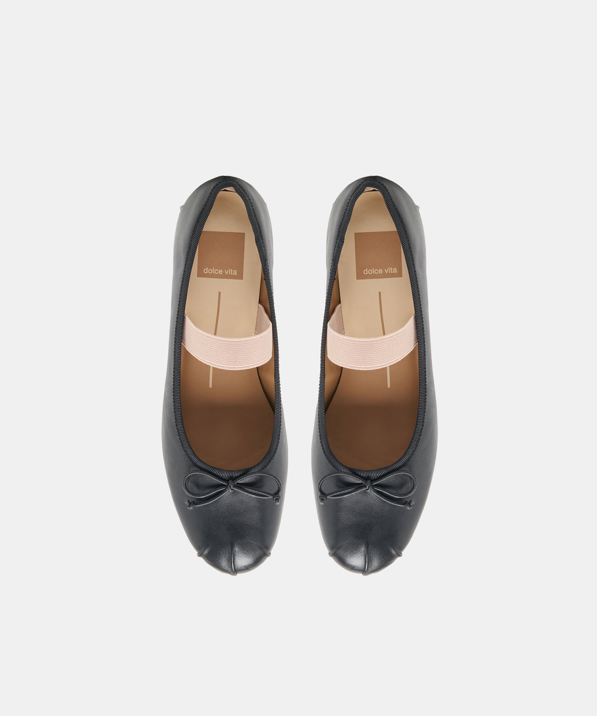 MAYVIS BALLET FLATS BLACK LEATHER - view 3