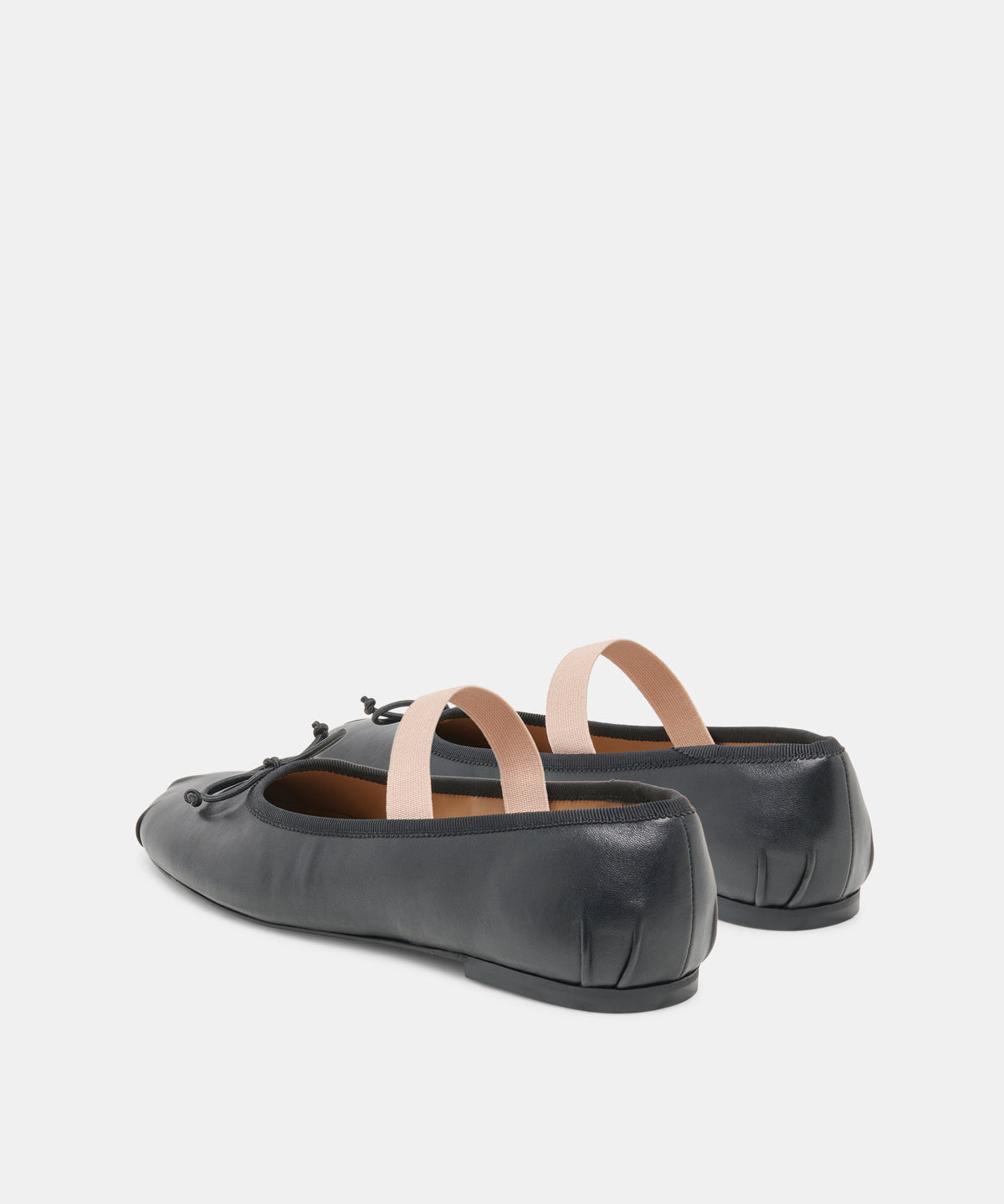 MAYVIS BALLET FLATS BLACK LEATHER - view 4