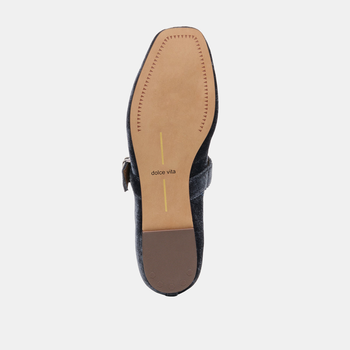 MIKEL VELVET BALLET FLATS NAVY VELVET - view 9