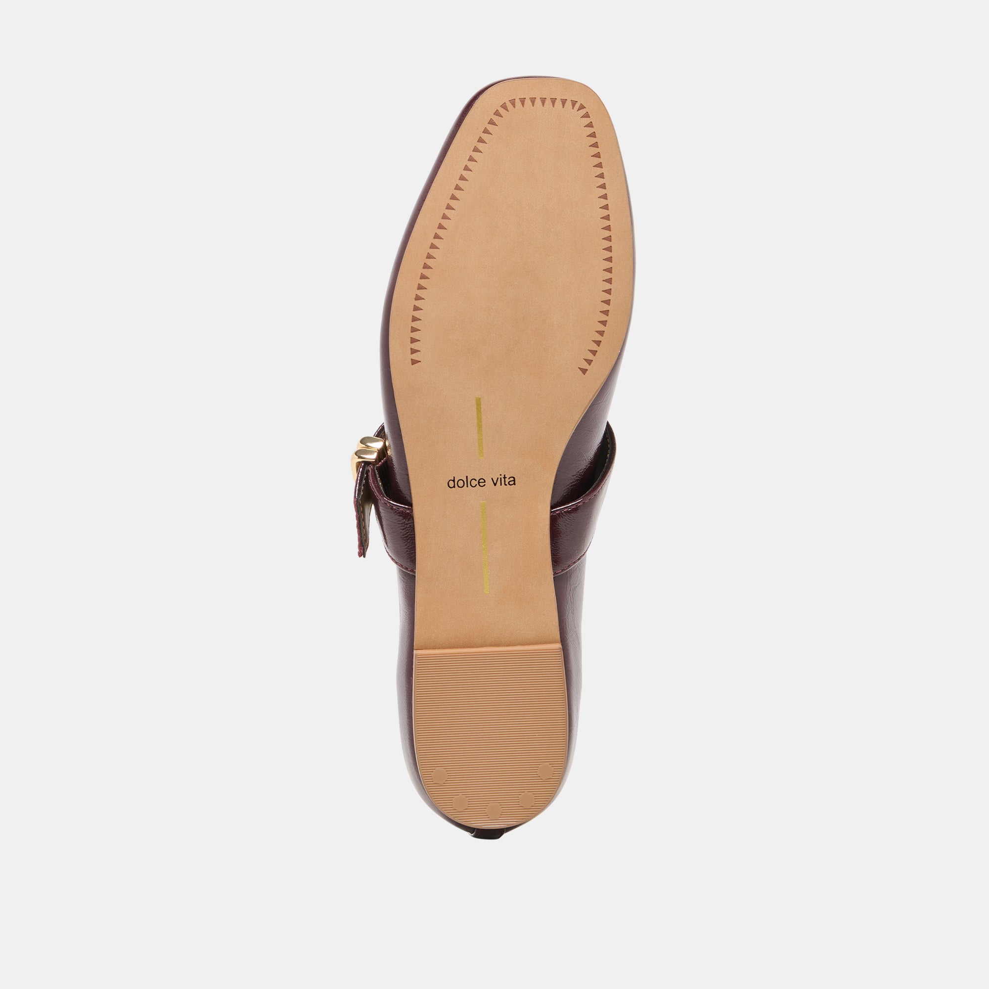 MIKEL BALLET FLATS PLUM LEATHER - view 9