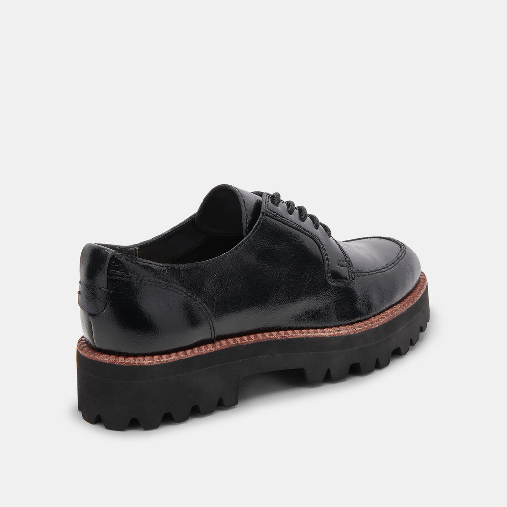 MORNA OXFORDS MIDNIGHT CRINKLE PATENT - image 3