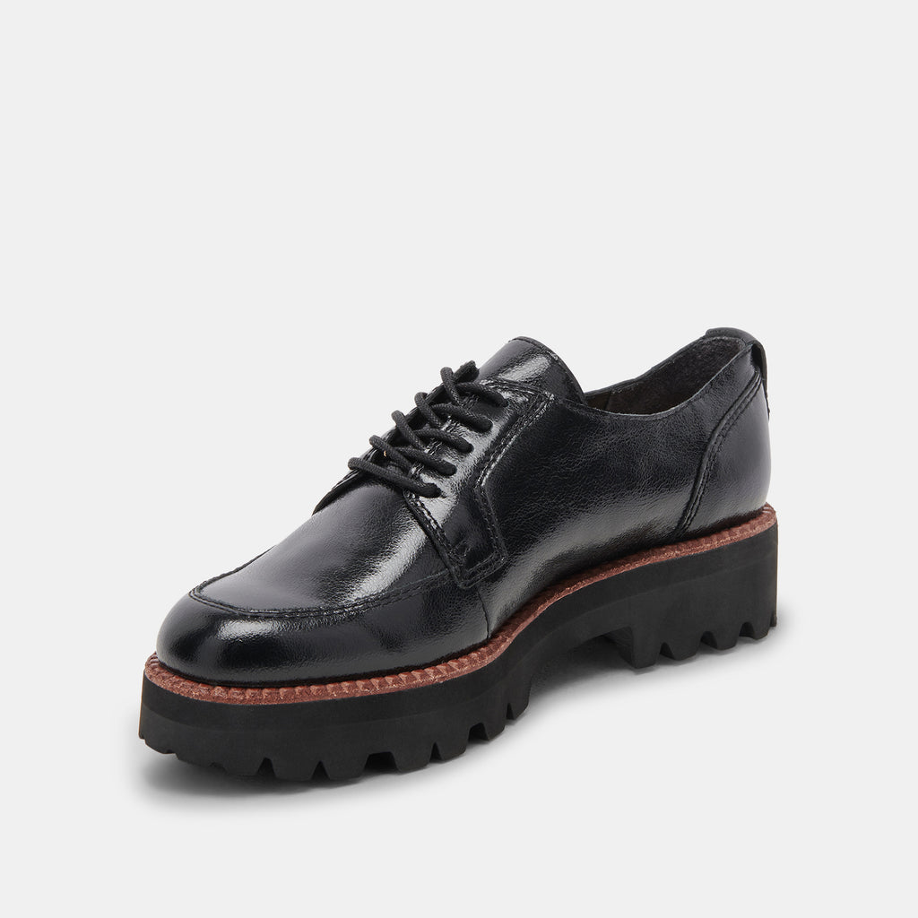 MORNA OXFORDS MIDNIGHT CRINKLE PATENT - image 4