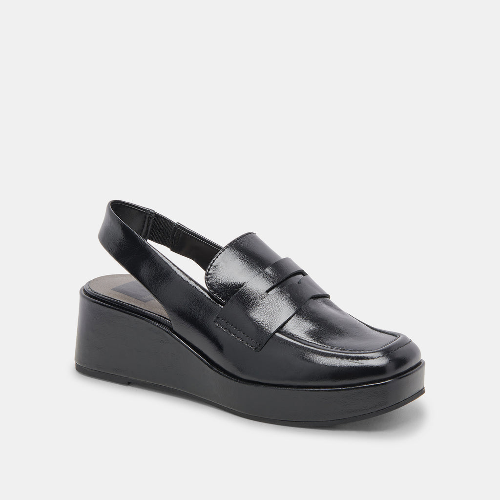 NADA LOAFERS MIDNIGHT CRINKLE PATENT - image 2