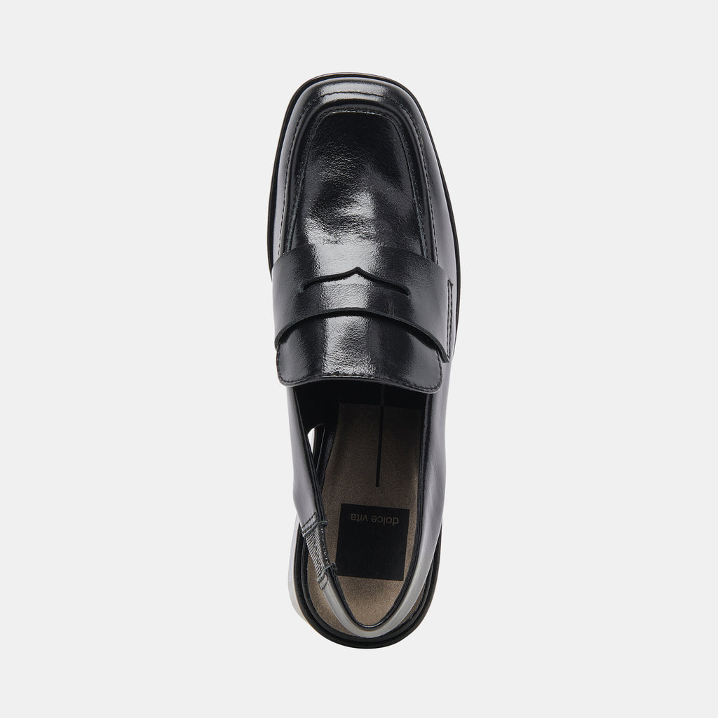 NADA LOAFERS MIDNIGHT CRINKLE PATENT - image 8