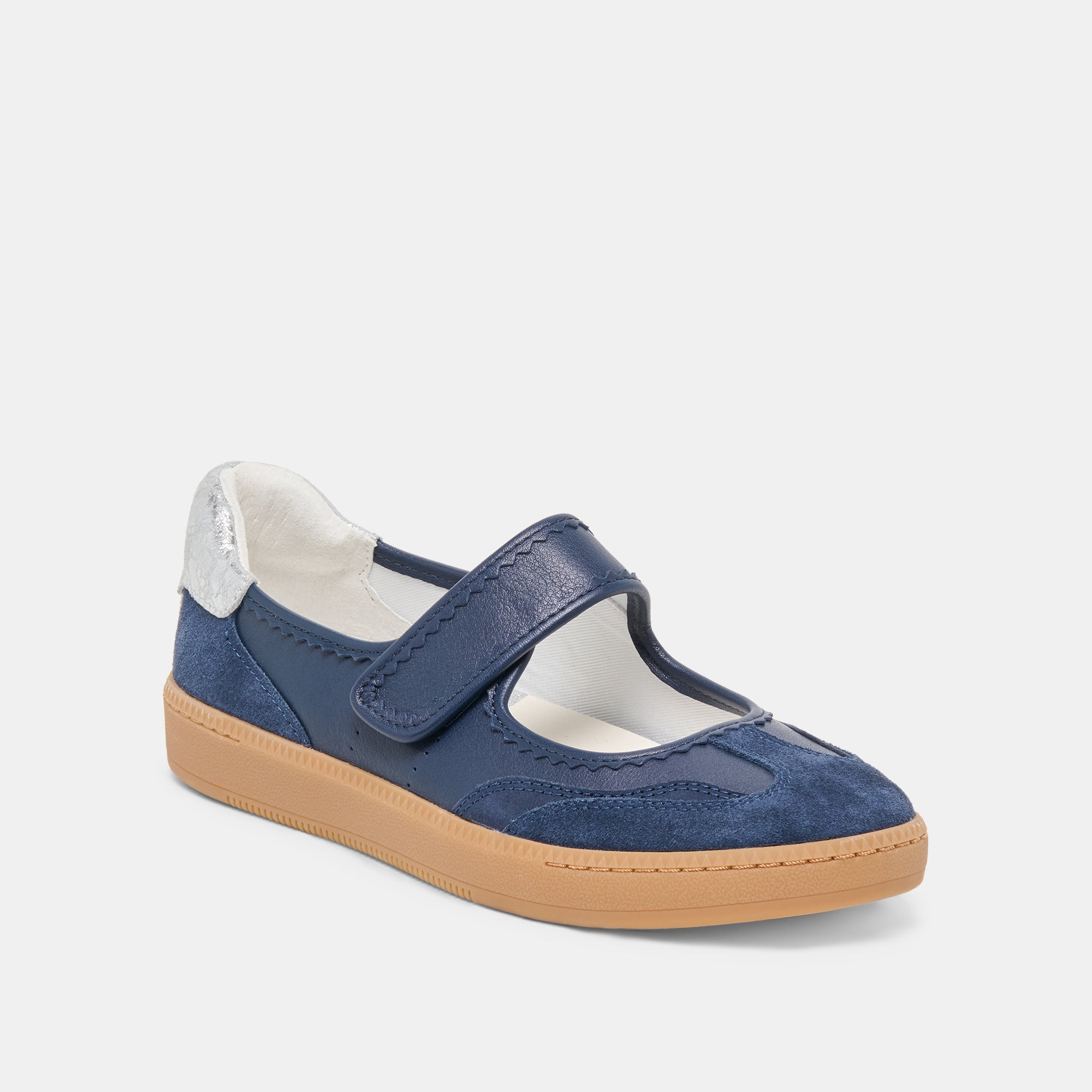 NANET SNEAKERS DK NAVY LEATHER - view 2