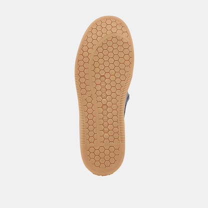 NANET SNEAKERS DK NAVY LEATHER