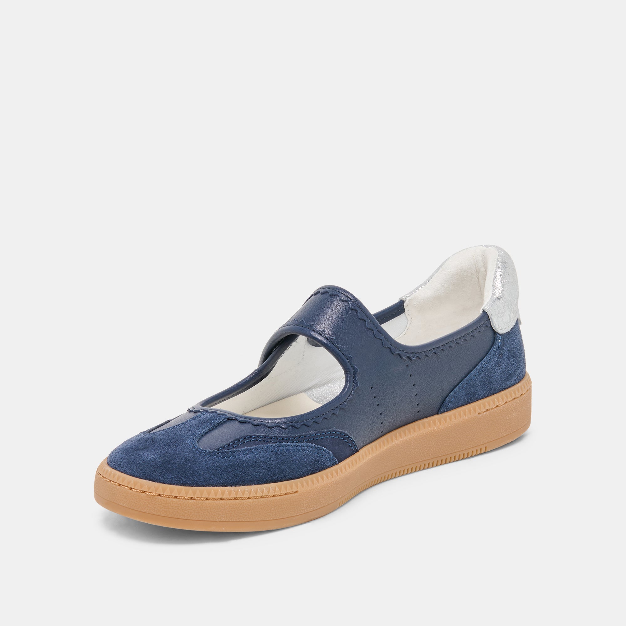 NANET SNEAKERS DK NAVY LEATHER - view 4