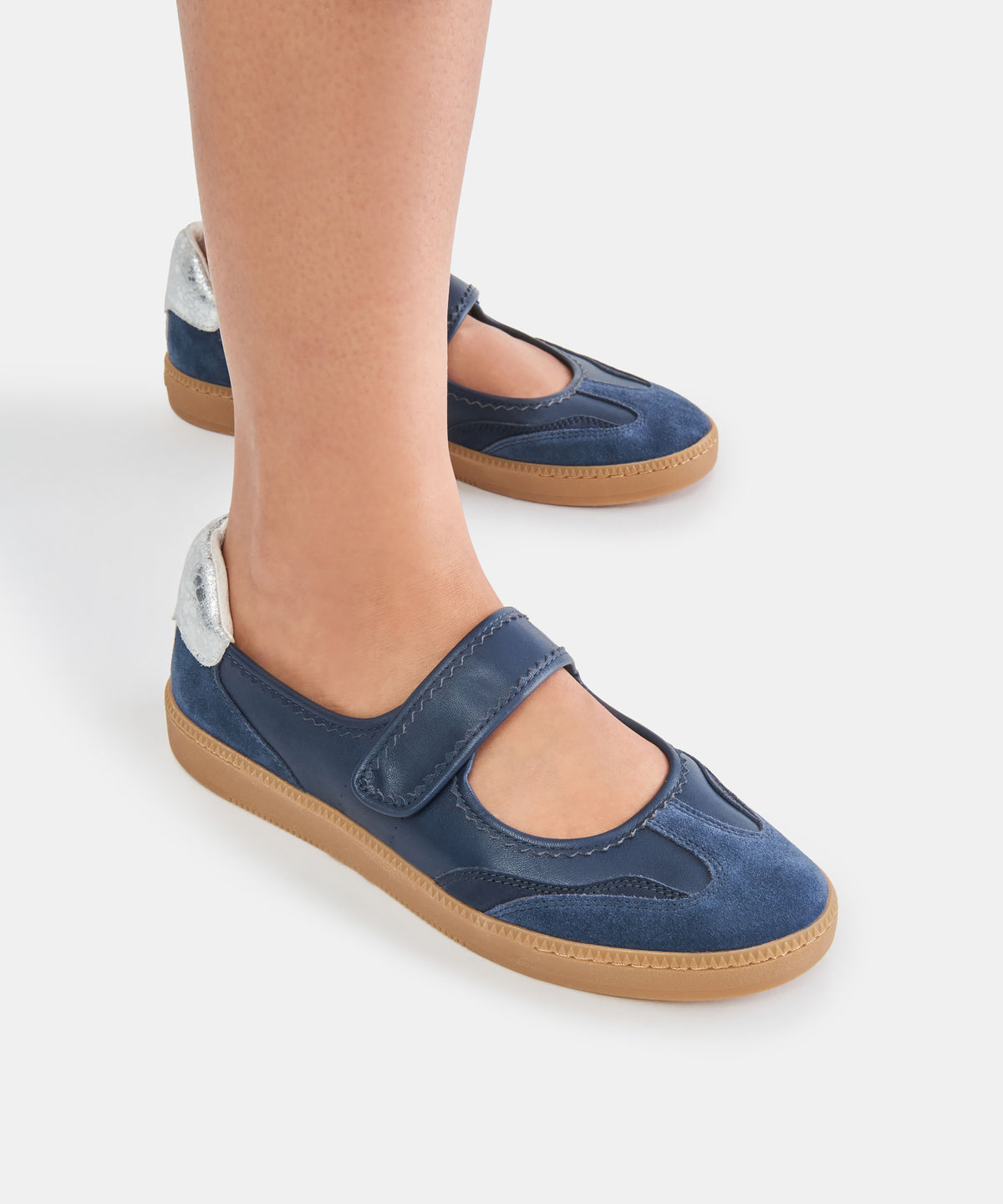 NANET SNEAKERS DK NAVY LEATHER - view 4