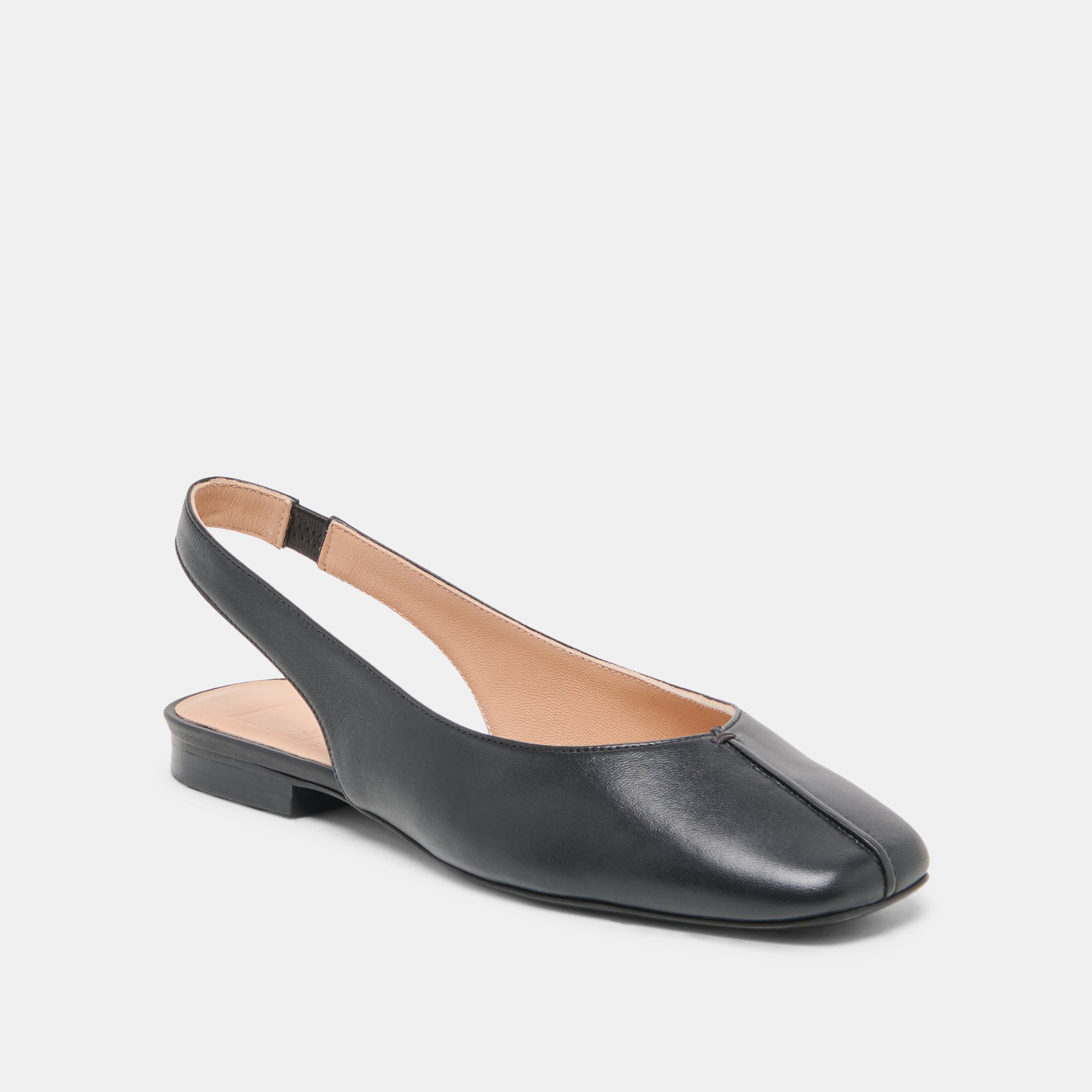 NEKKI FLATS BLACK LEATHER - view 2