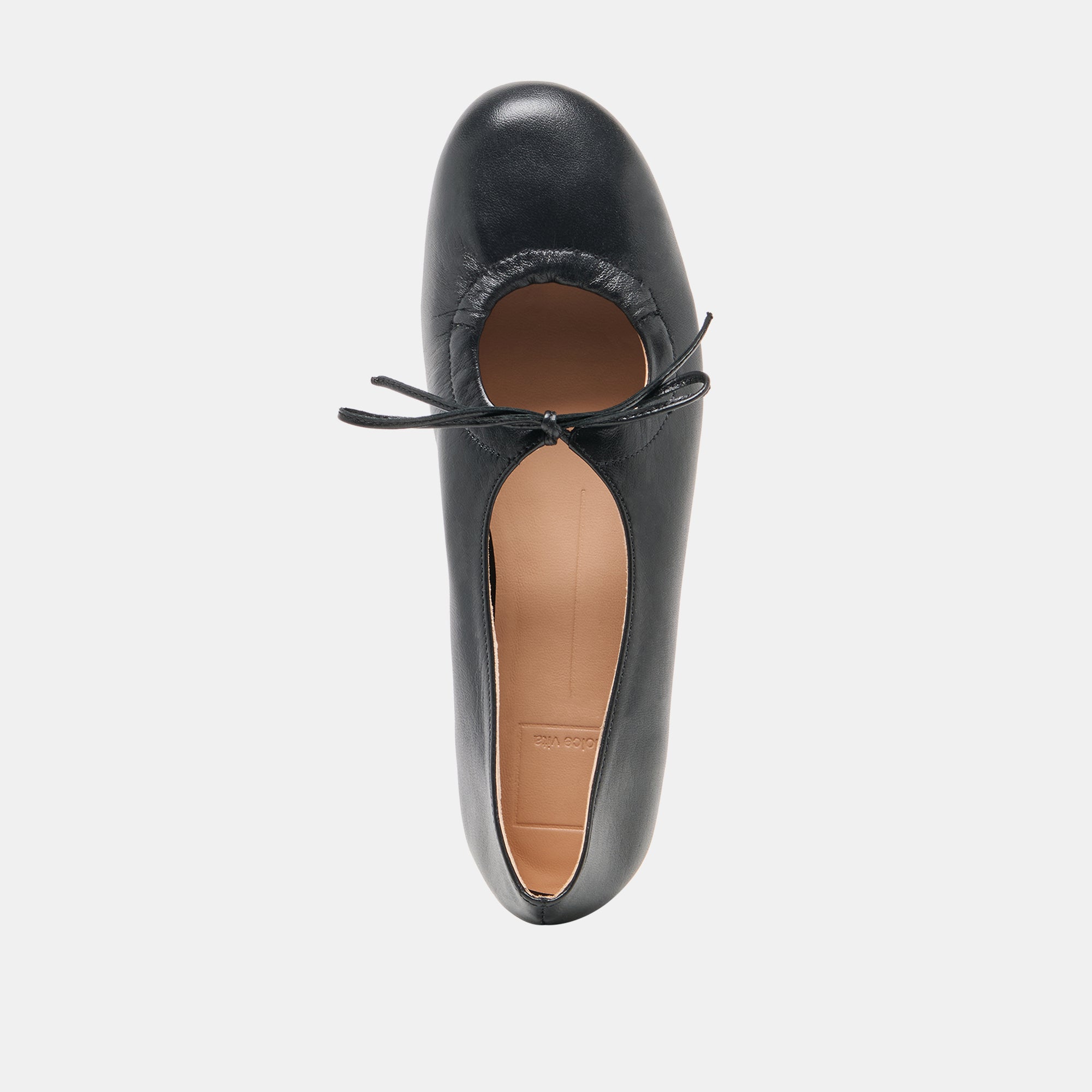 PAZEY BALLET FLATS BLACK LEATHER - view 9
