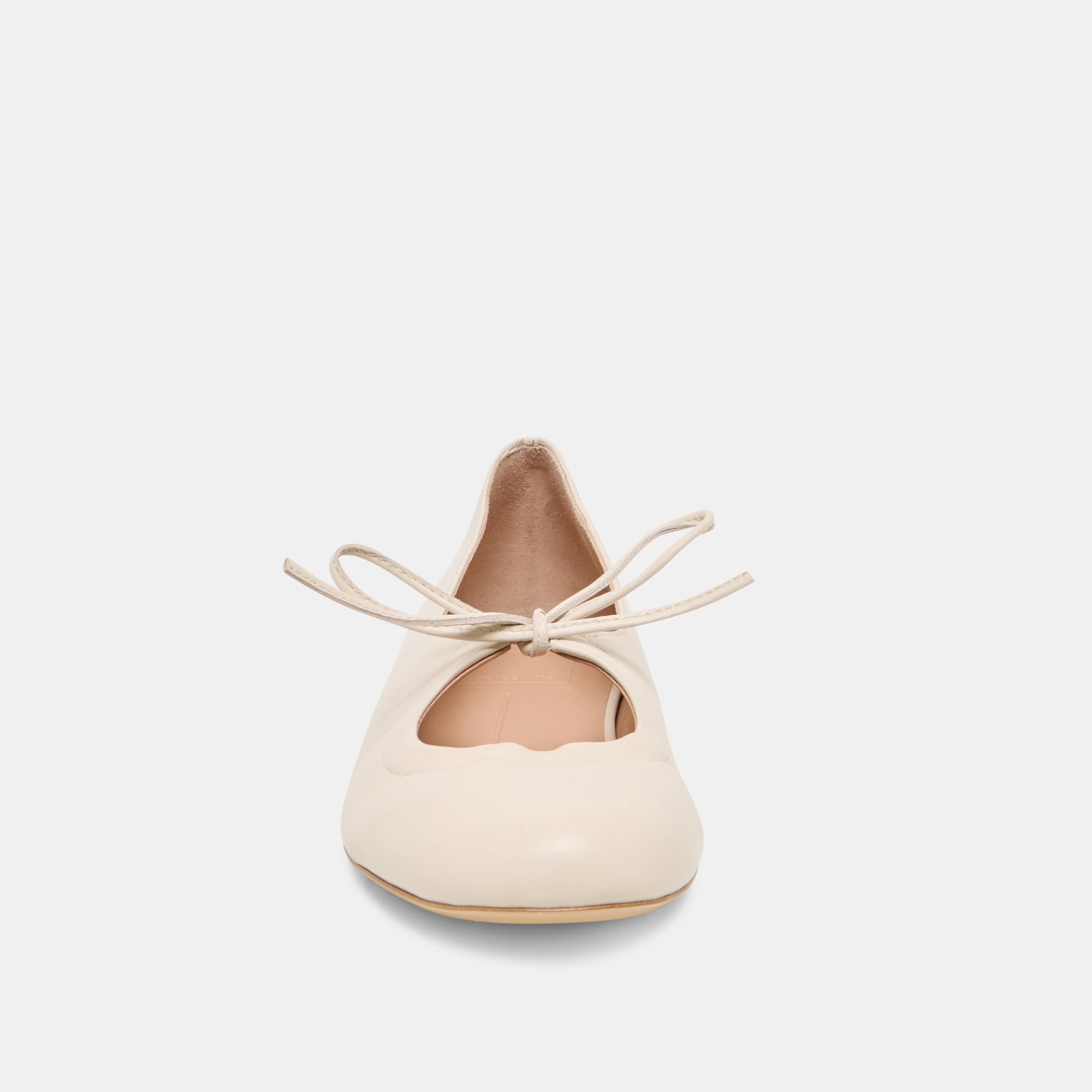 PAZEY BALLET FLATS BONE LEATHER - view 7