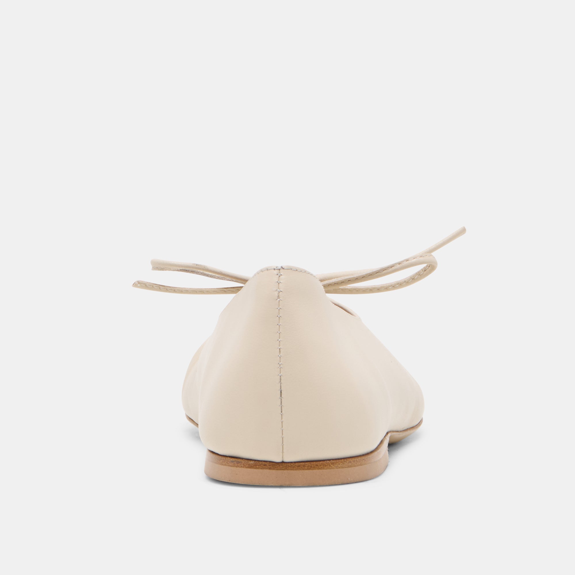 PAZEY BALLET FLATS BONE LEATHER - view 8