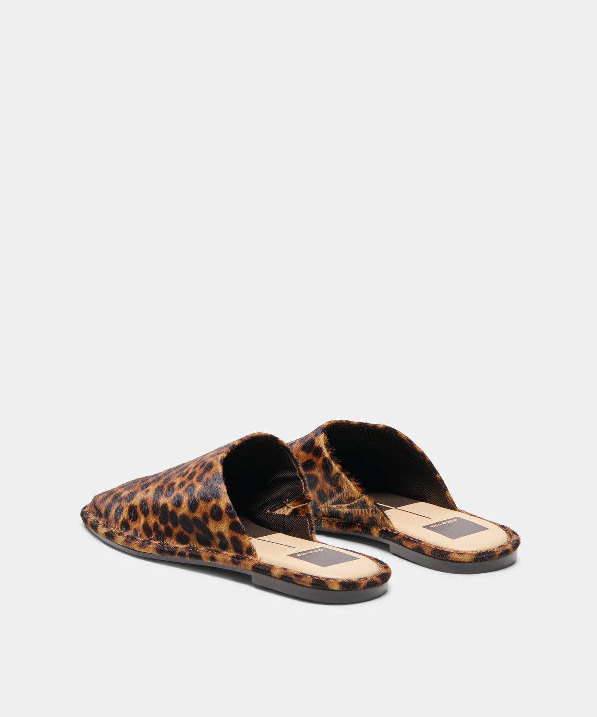 PHIRA FLATS DK LEOPARD CALF HAIR - view 4