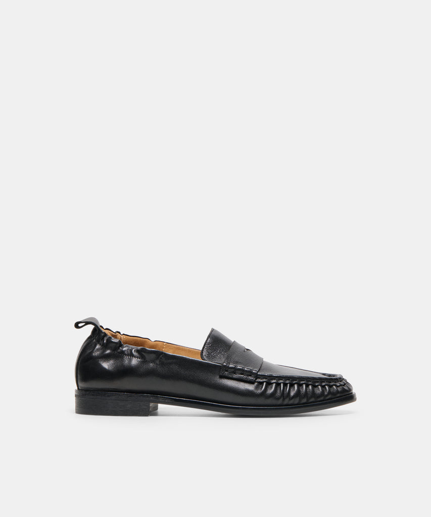 RAMZIE LOAFERS BLACK LEATHER