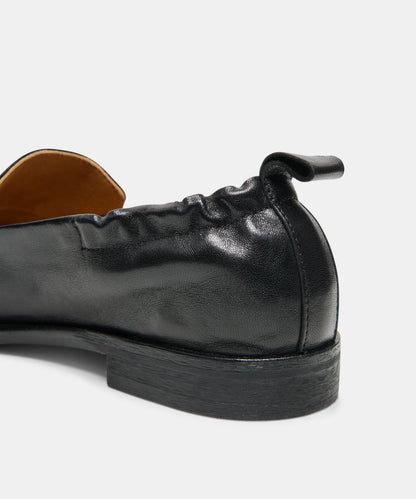 RAMZIE LOAFERS BLACK LEATHER