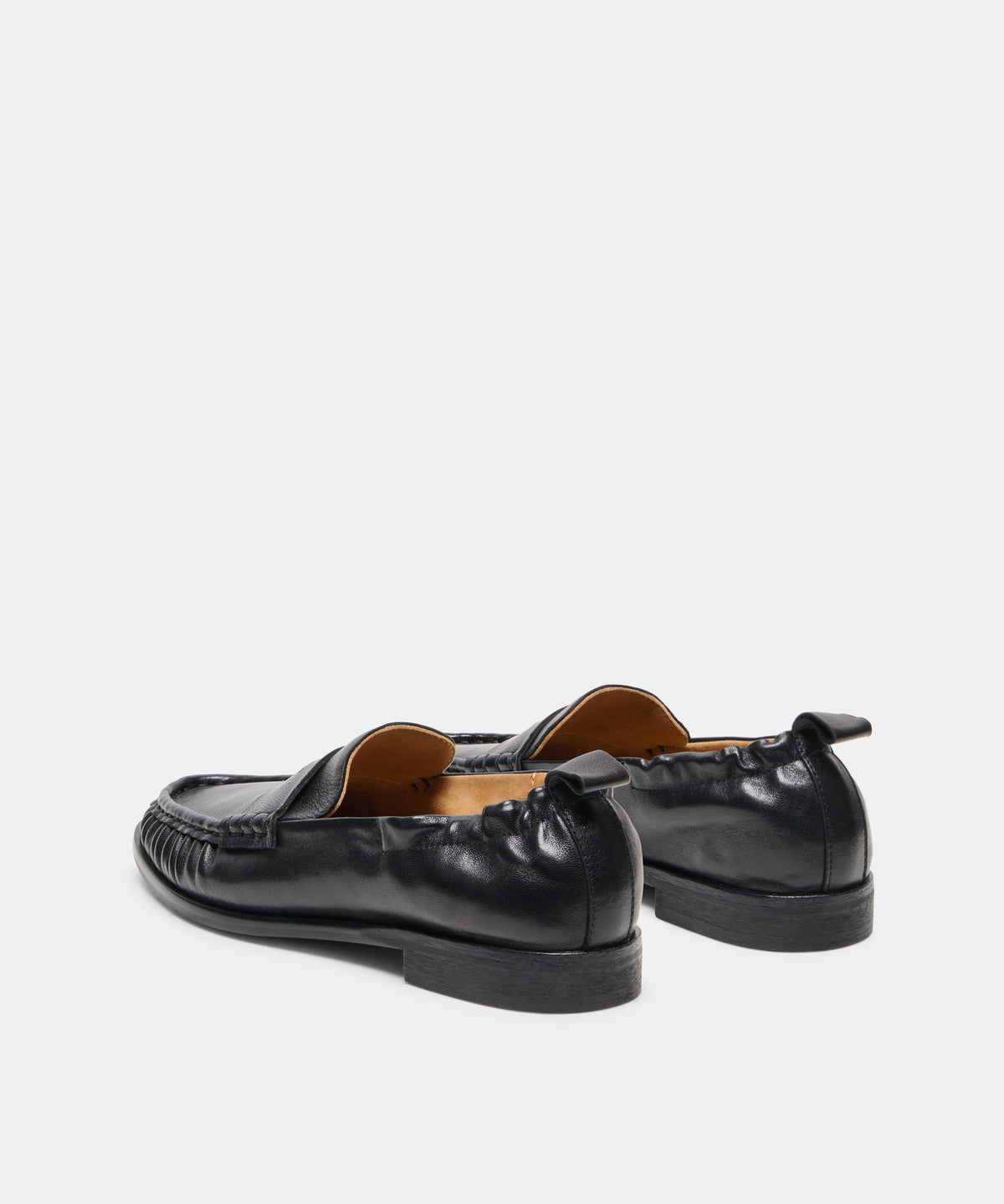 RAMZIE LOAFERS BLACK LEATHER - view 4