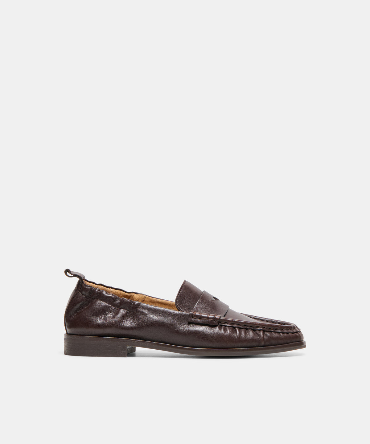 RAMZIE LOAFERS CHOCOLATE LEATHER