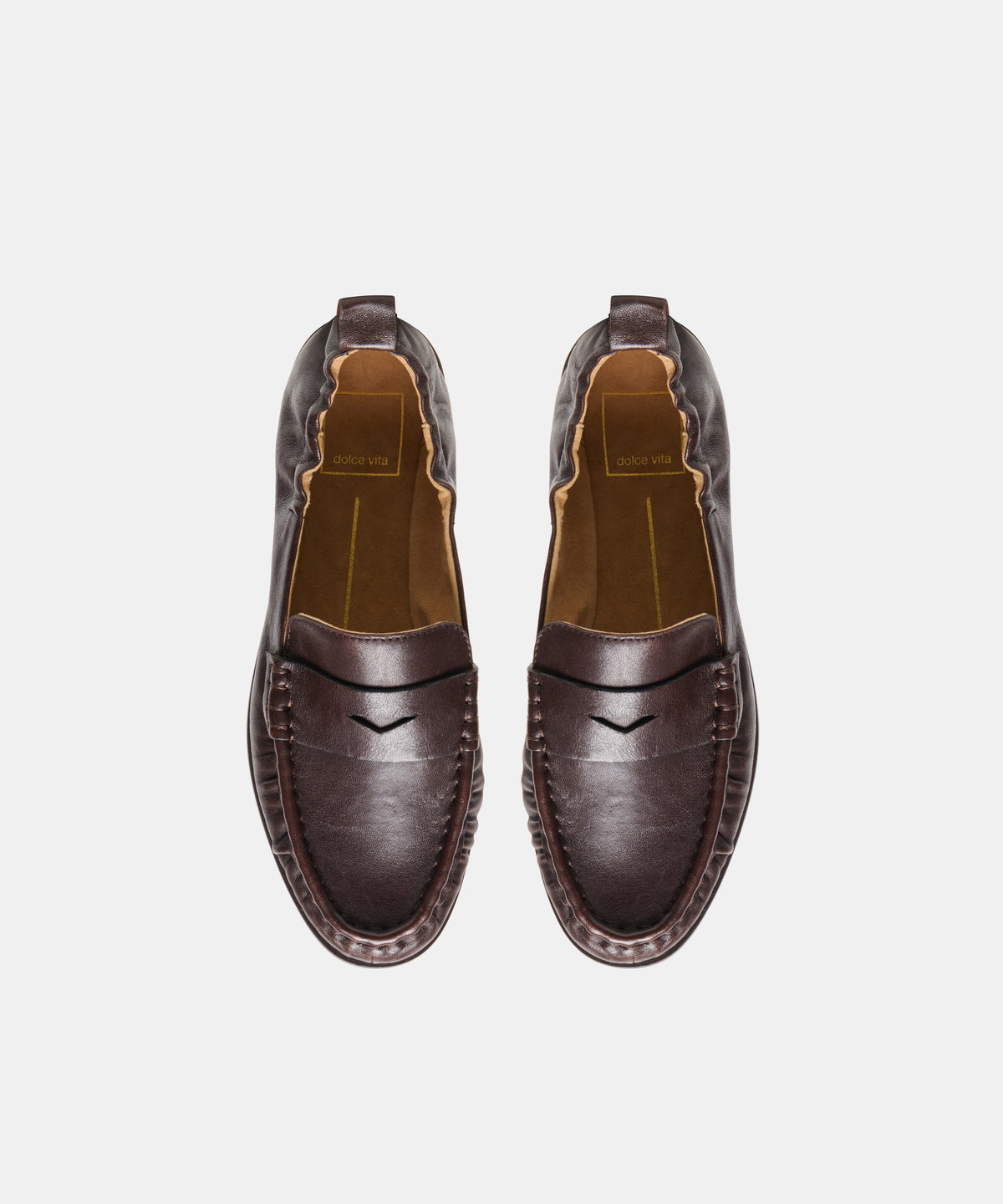RAMZIE LOAFERS CHOCOLATE LEATHER - view 3