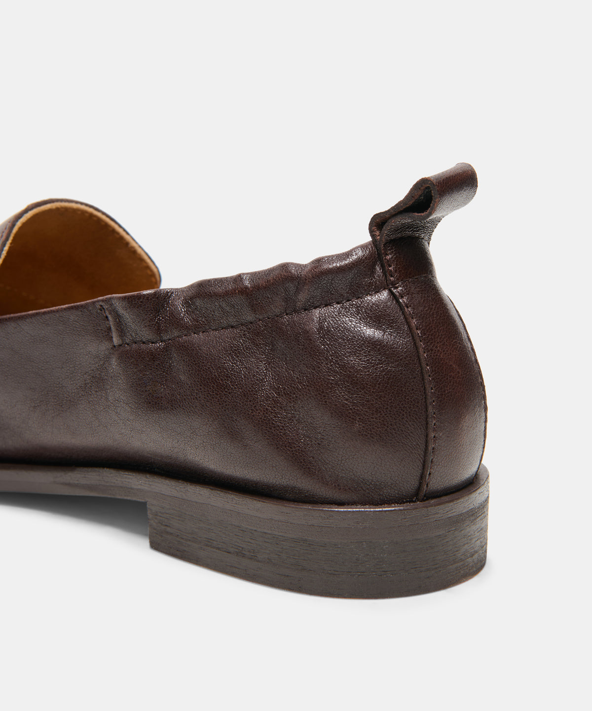 RAMZIE LOAFERS CHOCOLATE LEATHER - view 5