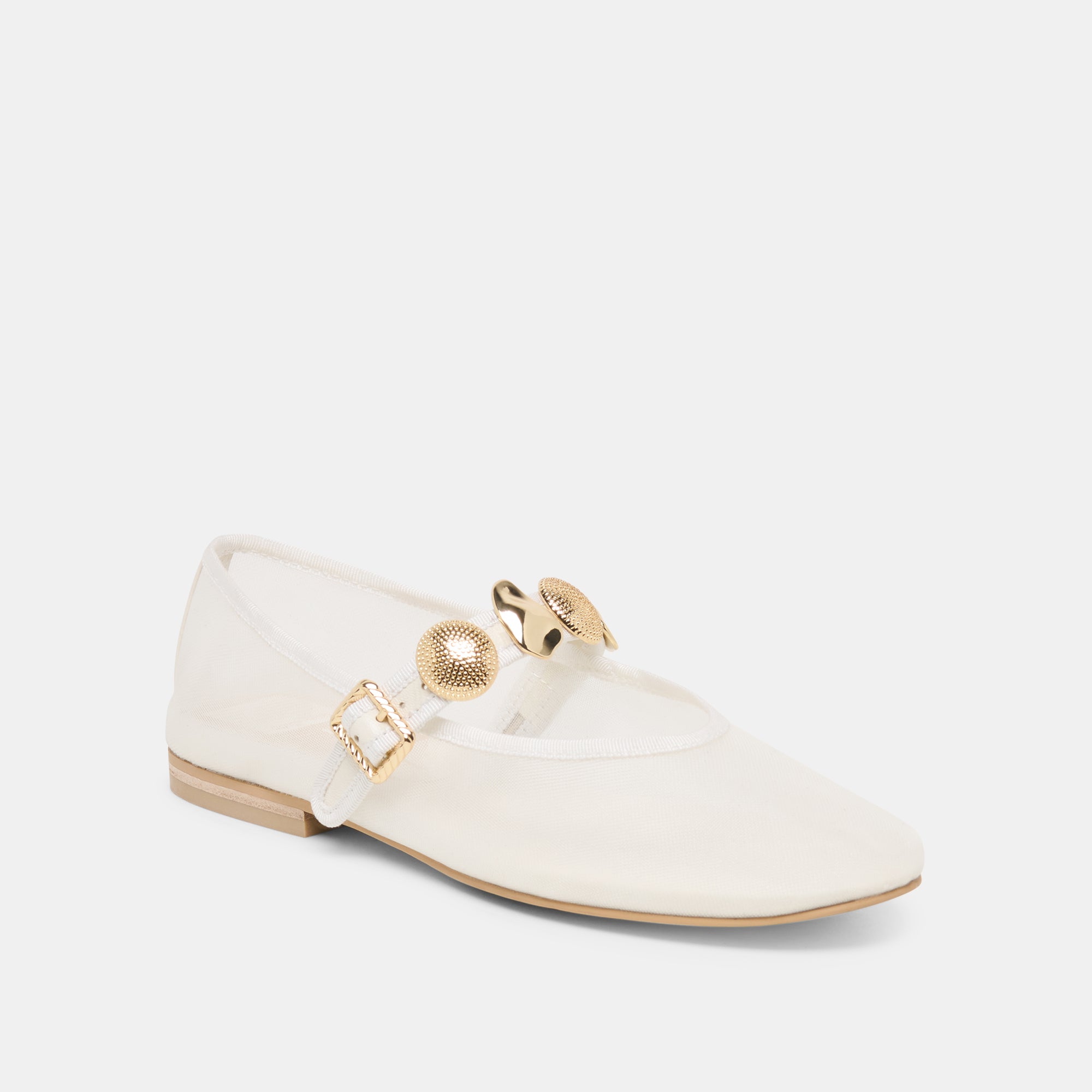 Dolce Vita Relan Mesh Women's Shoes White : 8.5 M