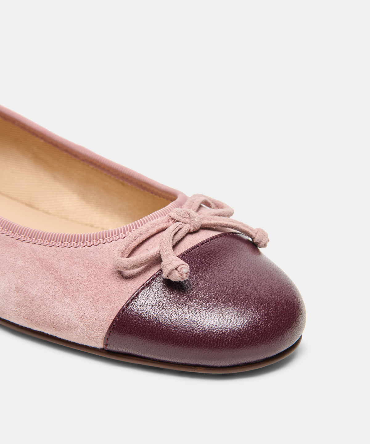 RITLA CAPTOE BALLET FLATS PINK SUEDE - view 5