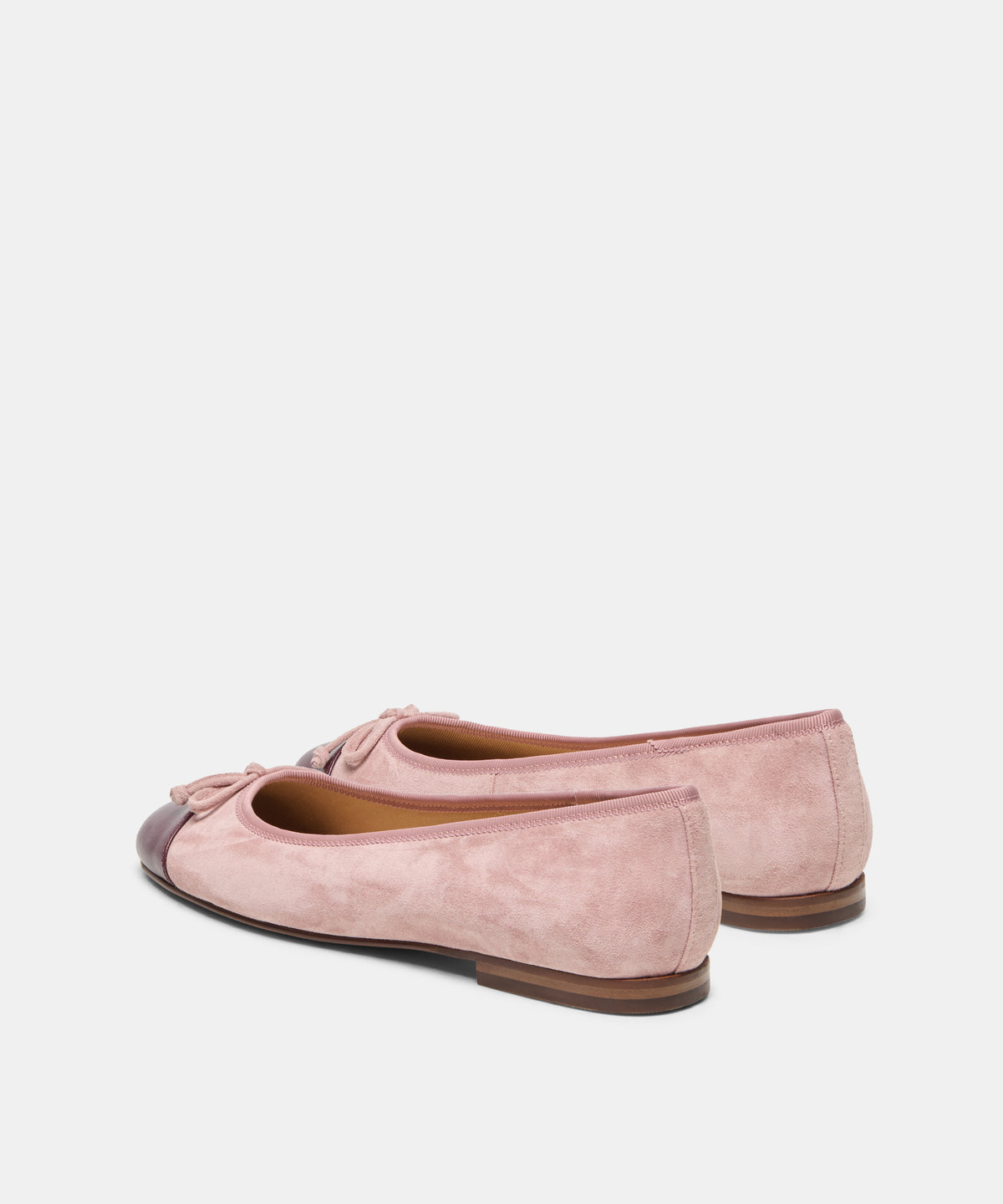 RITLA CAPTOE BALLET FLATS PINK SUEDE - view 4