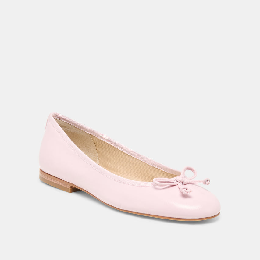 RITLA BALLET FLATS LIGHT PINK CRINKLE PATENT