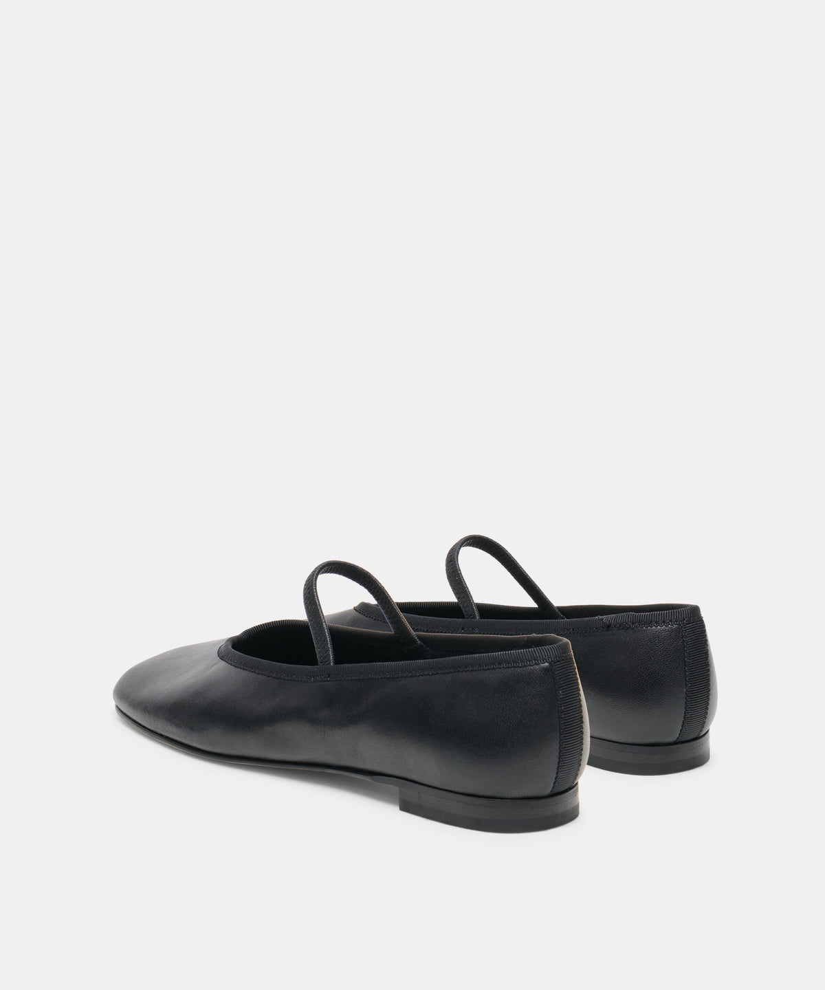 RONEN BALLET FLATS BLACK LEATHER - view 4