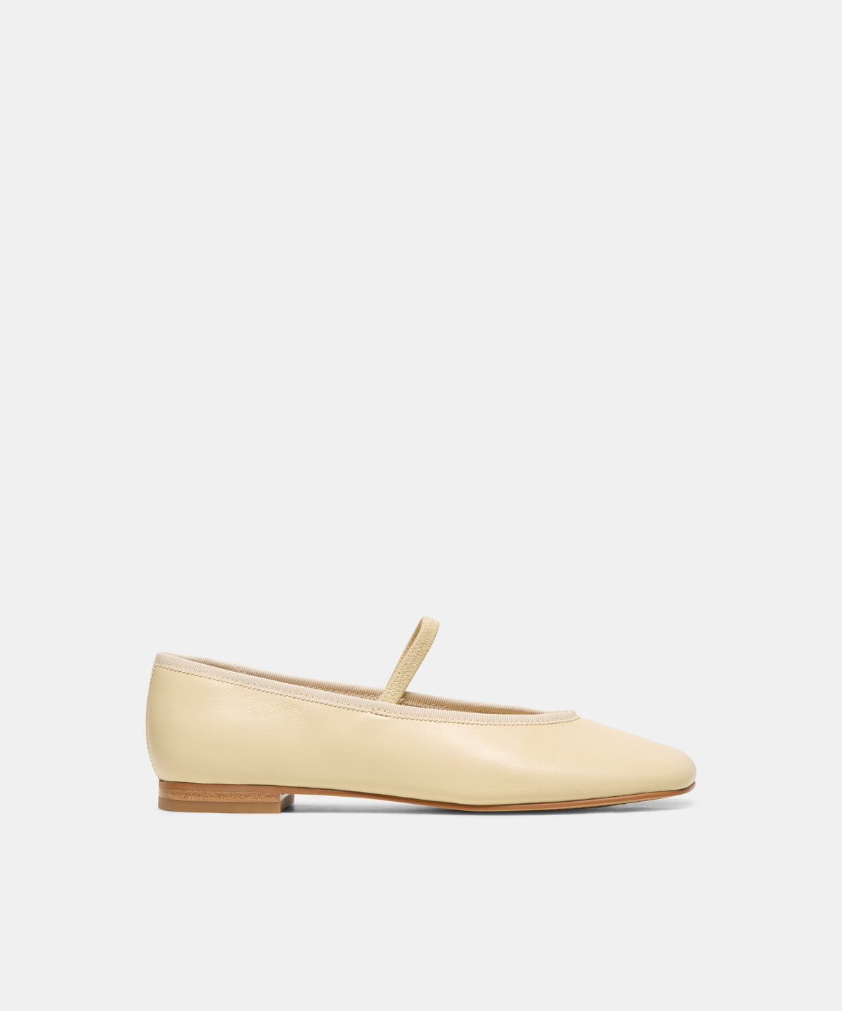 RONEN Buttercup Square-Toe Mary-Jane Ballet Flats | Dolce Vita