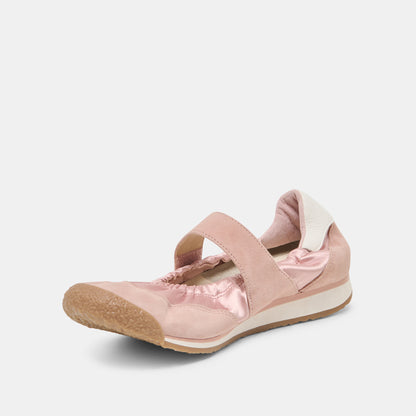 SPRUCE SNEAKERS AGED ROSE SATIN