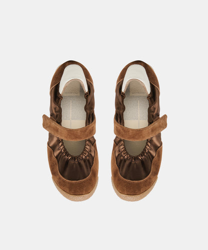 SPRUCE SNEAKERS COCOA SATIN