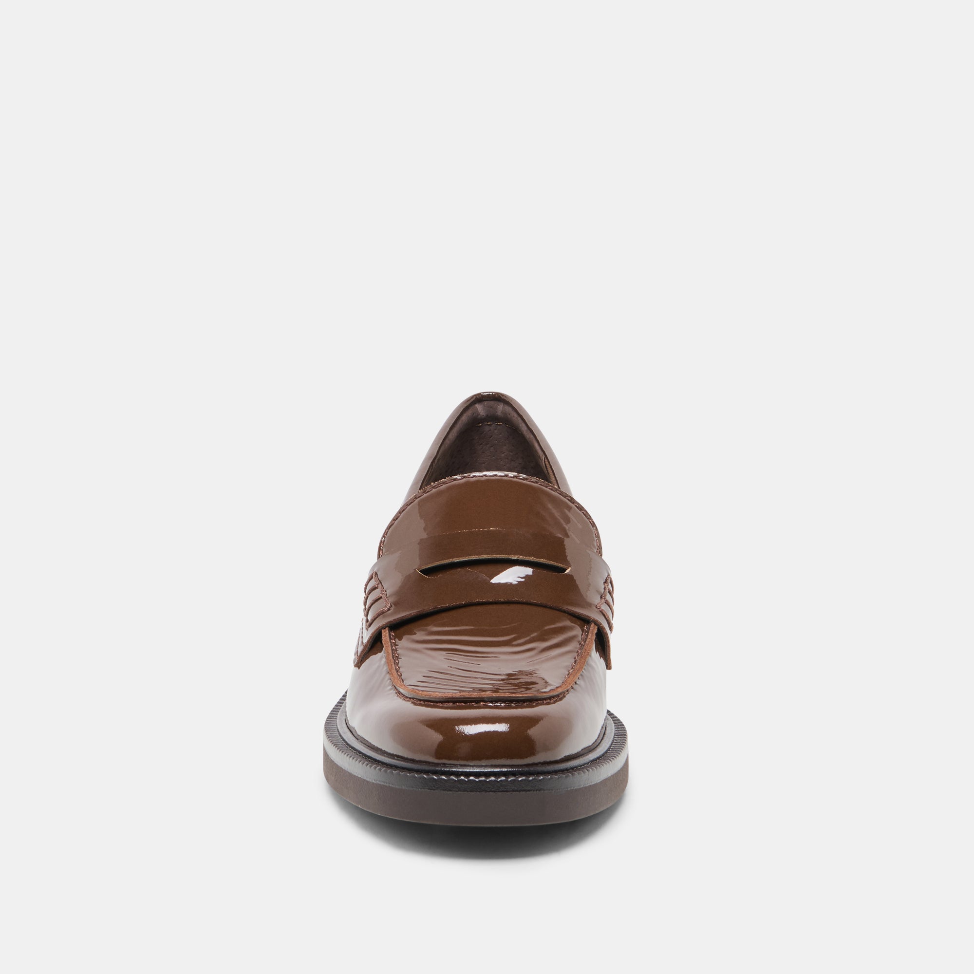 TIGGY LOAFERS WALNUT CRINKLE PATENT - view 6