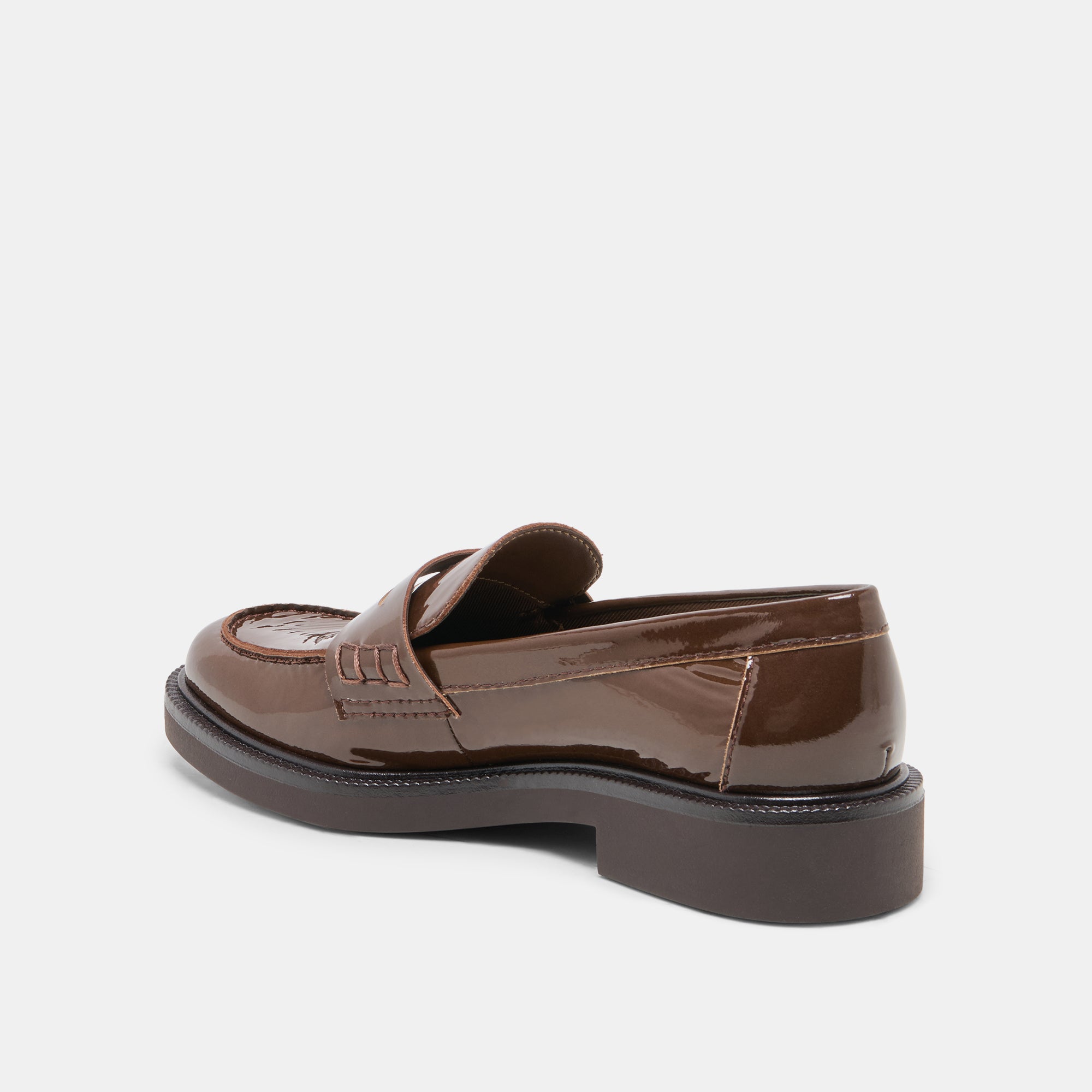 TIGGY LOAFERS WALNUT CRINKLE PATENT - view 5