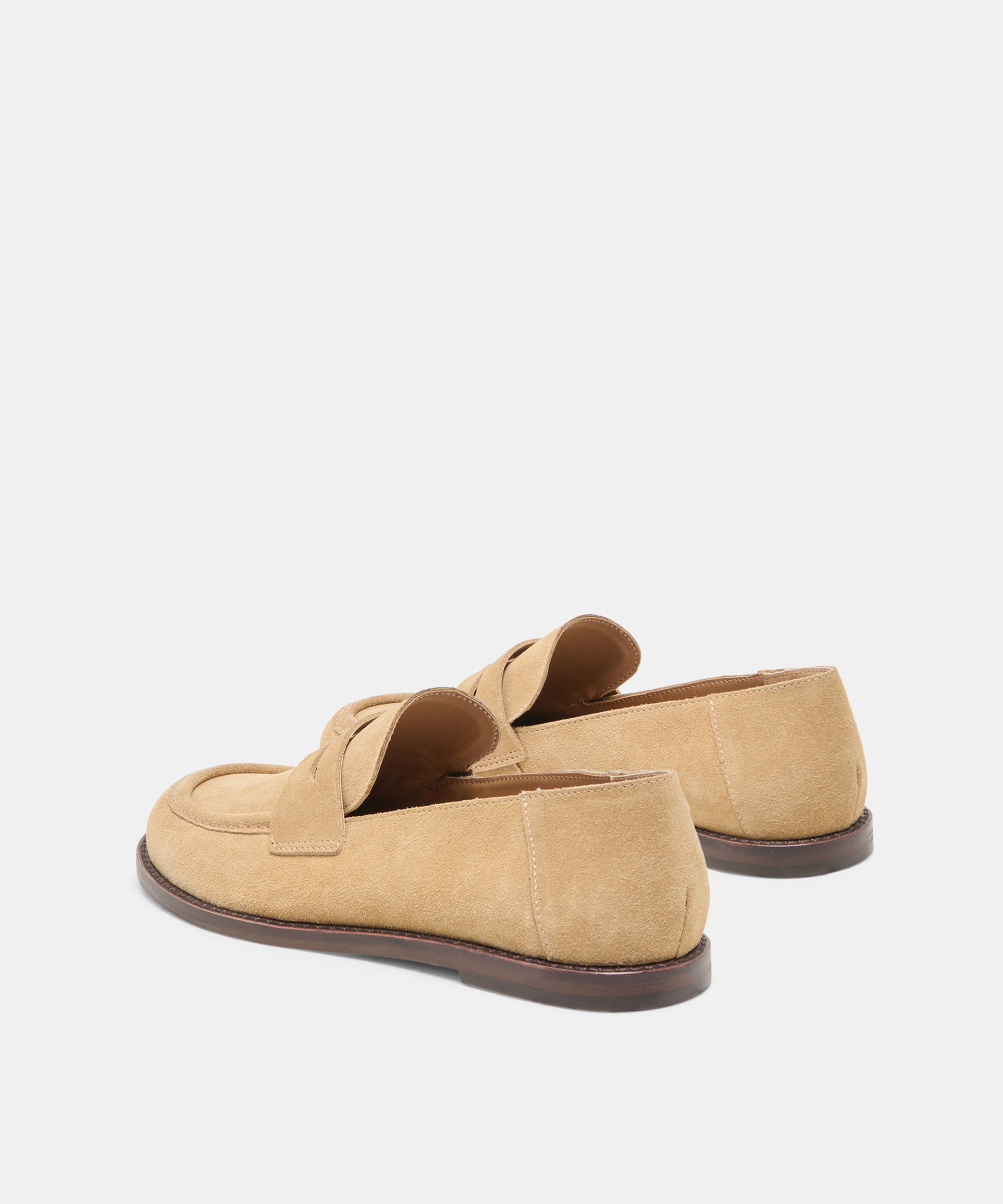 YASMYN LOAFERS CASHEW SUEDE - view 4