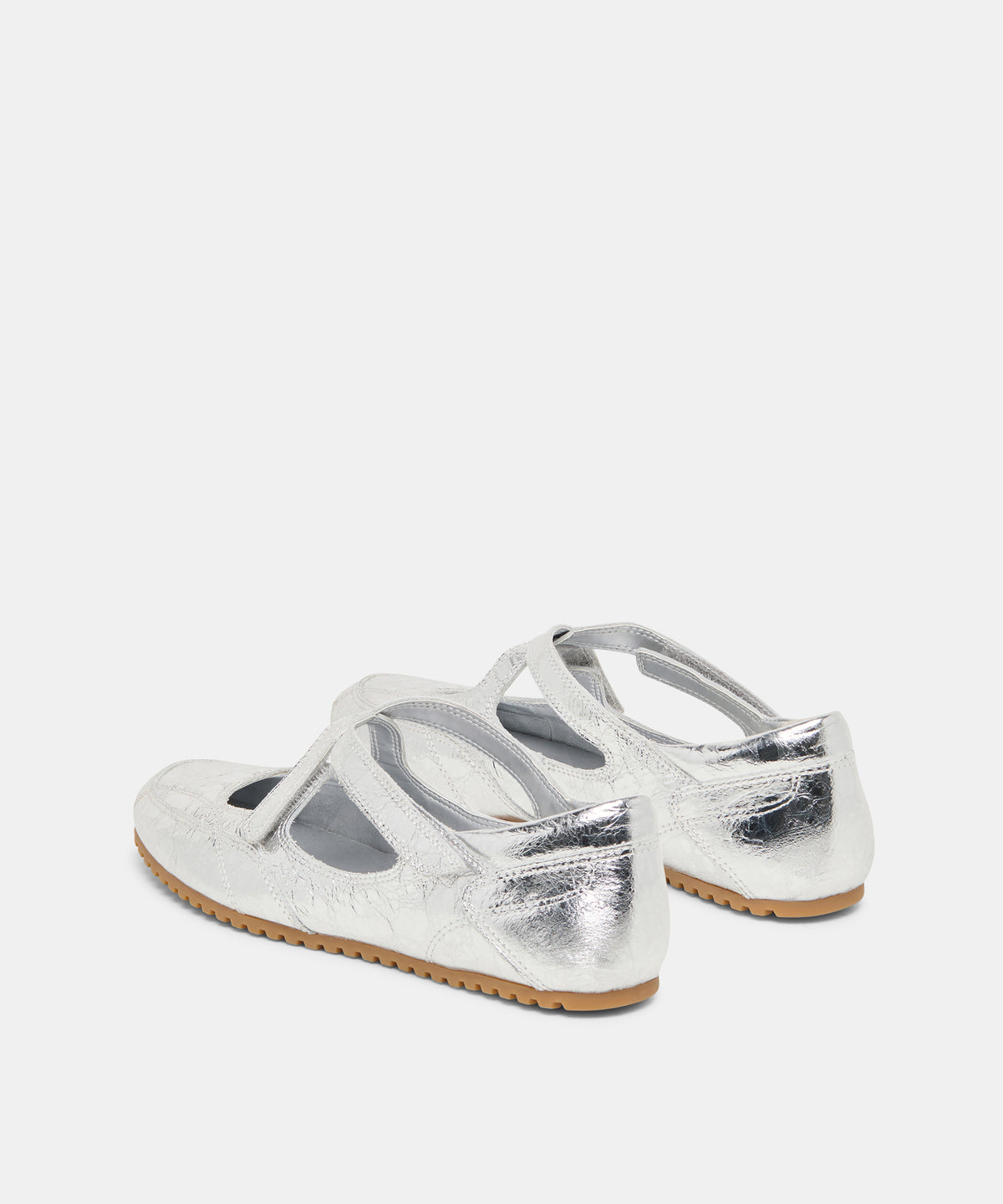 YONO SNEAKERS SILVER DISTRESSED LEATHER - view 4