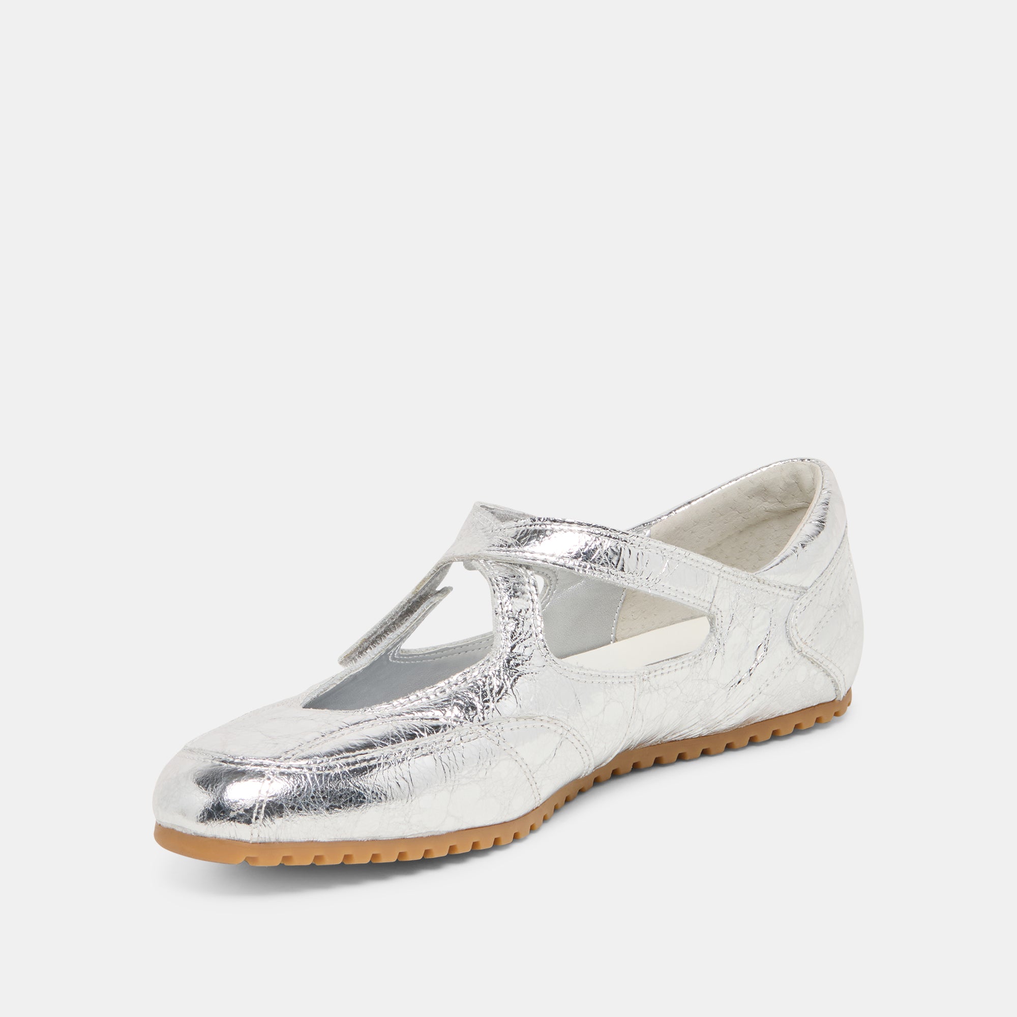 YONO SNEAKERS SILVER DISTRESSED LEATHER - view 4