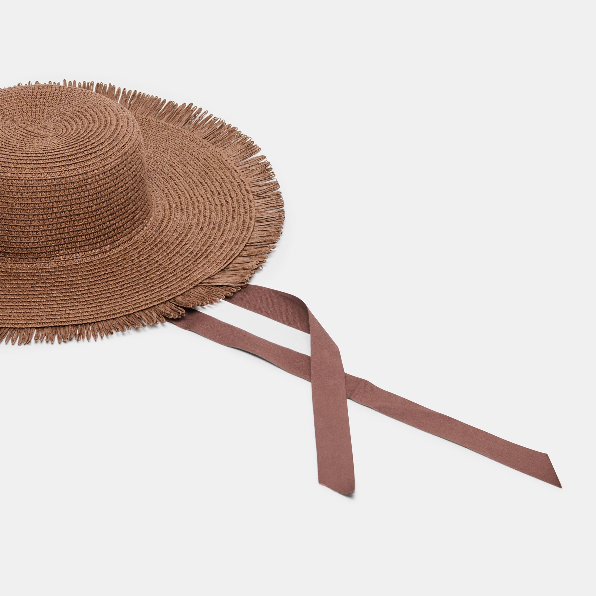 FLOPPY SUNHAT DARK BROWN - view 3