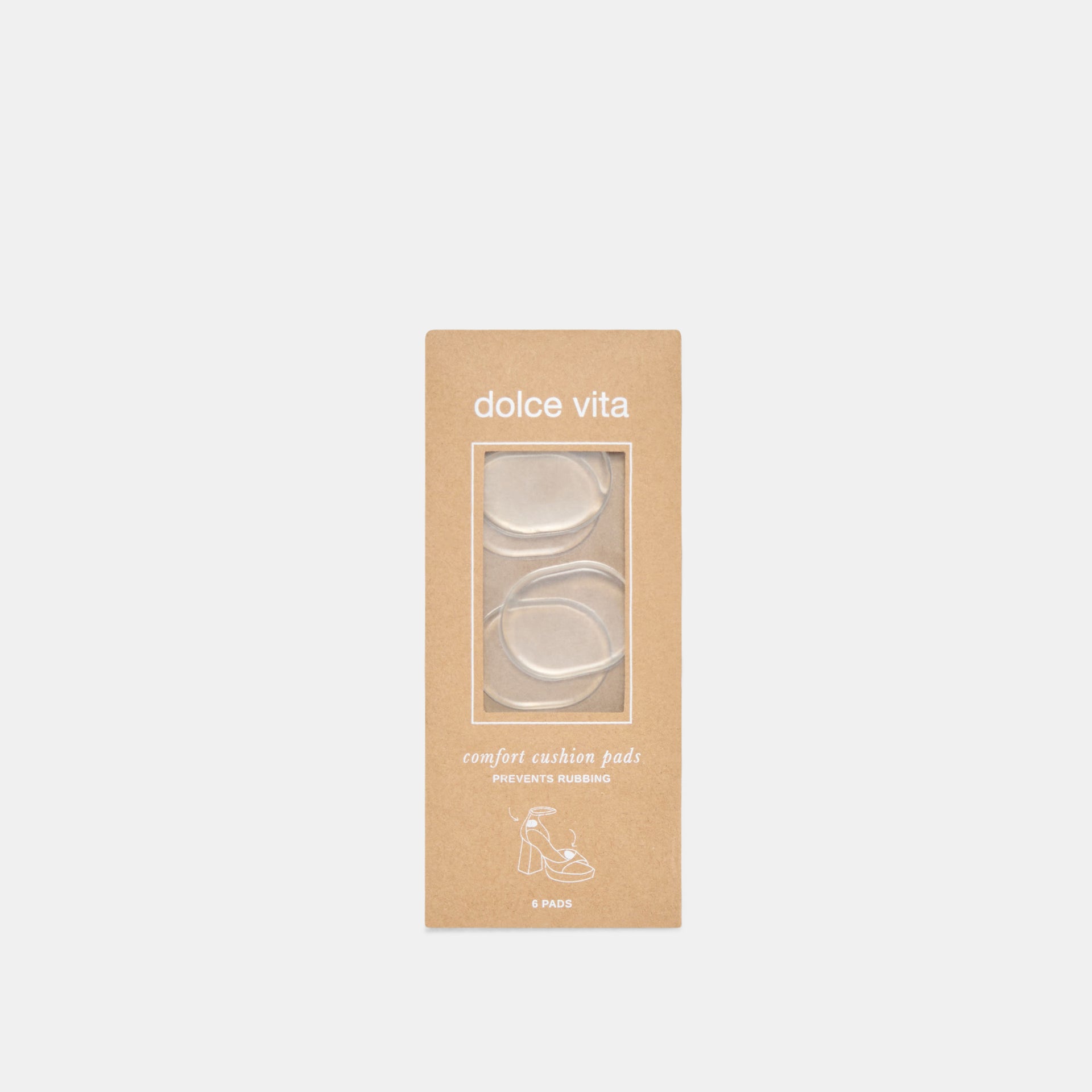COMFORT CUSHION PADS CLEAR