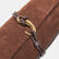 Alice Tooled Leather Handbag - Chocolate main image 1