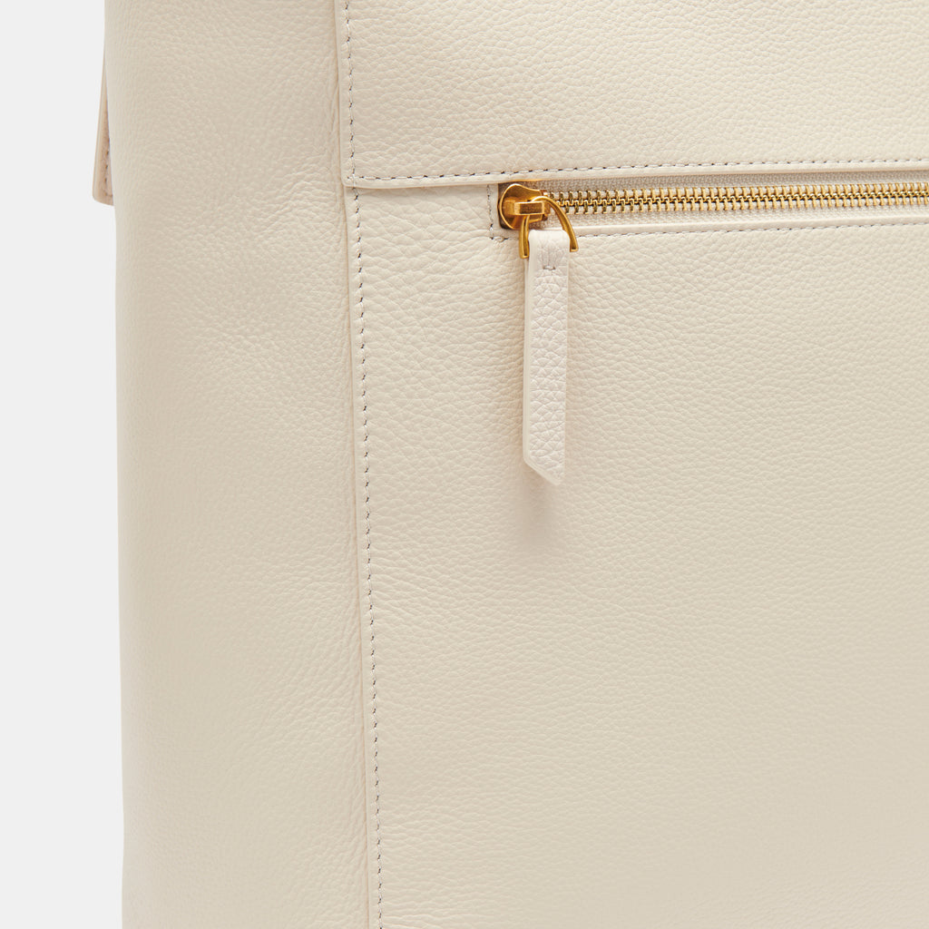 ARIELLA TOTE IVORY LEATHER - image 4