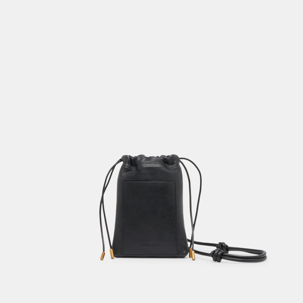 EVIE CROSSBODY POUCH BLACK PEBBLE LEATHER - image 7