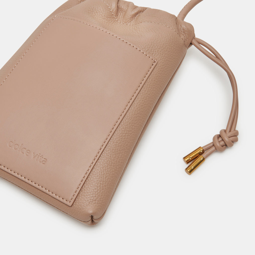 EVIE CROSSBODY POUCH CAFE LEATHER - image 5