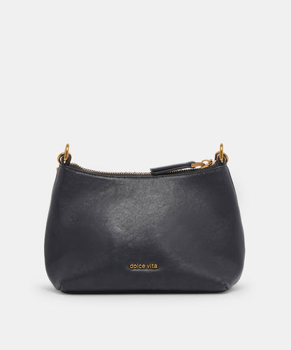 JOLENE CROSSBODY BLACK LEATHER