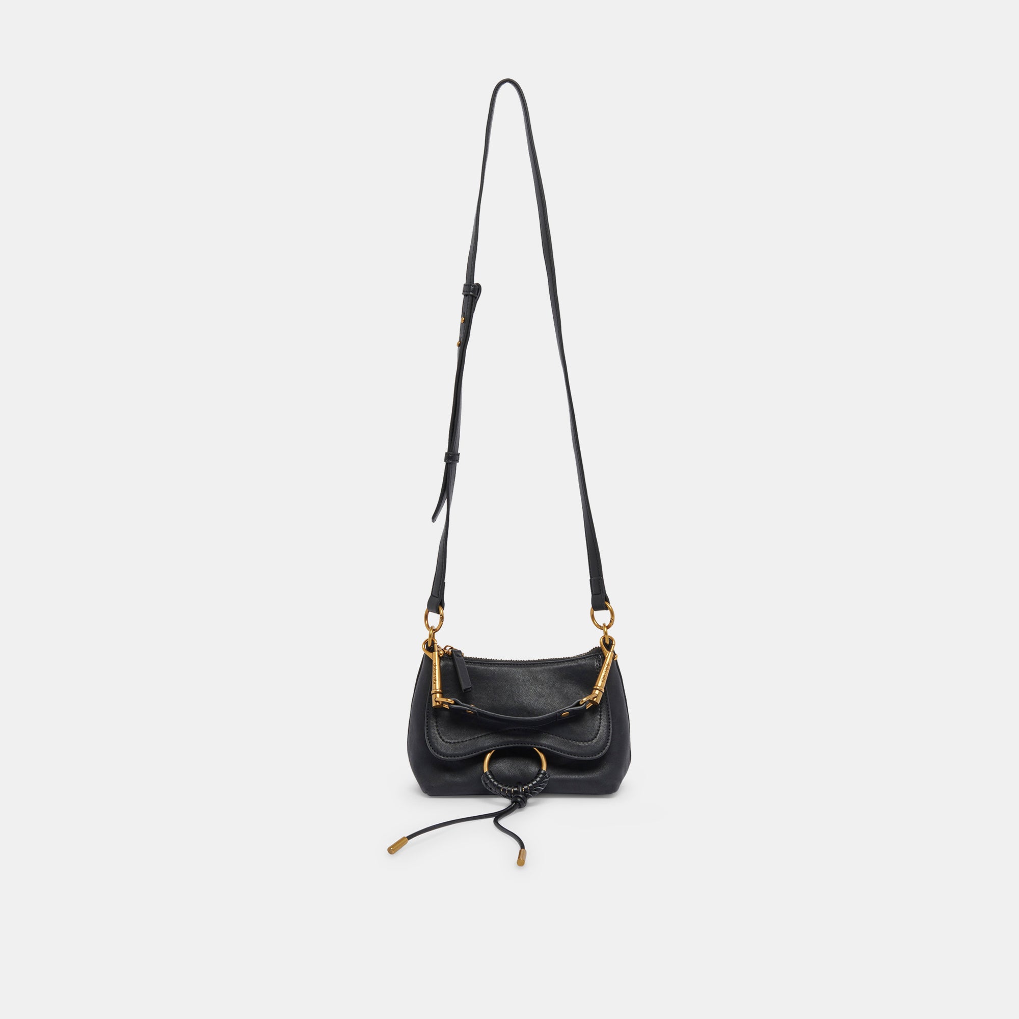JOLENE CROSSBODY BLACK LEATHER - view 5