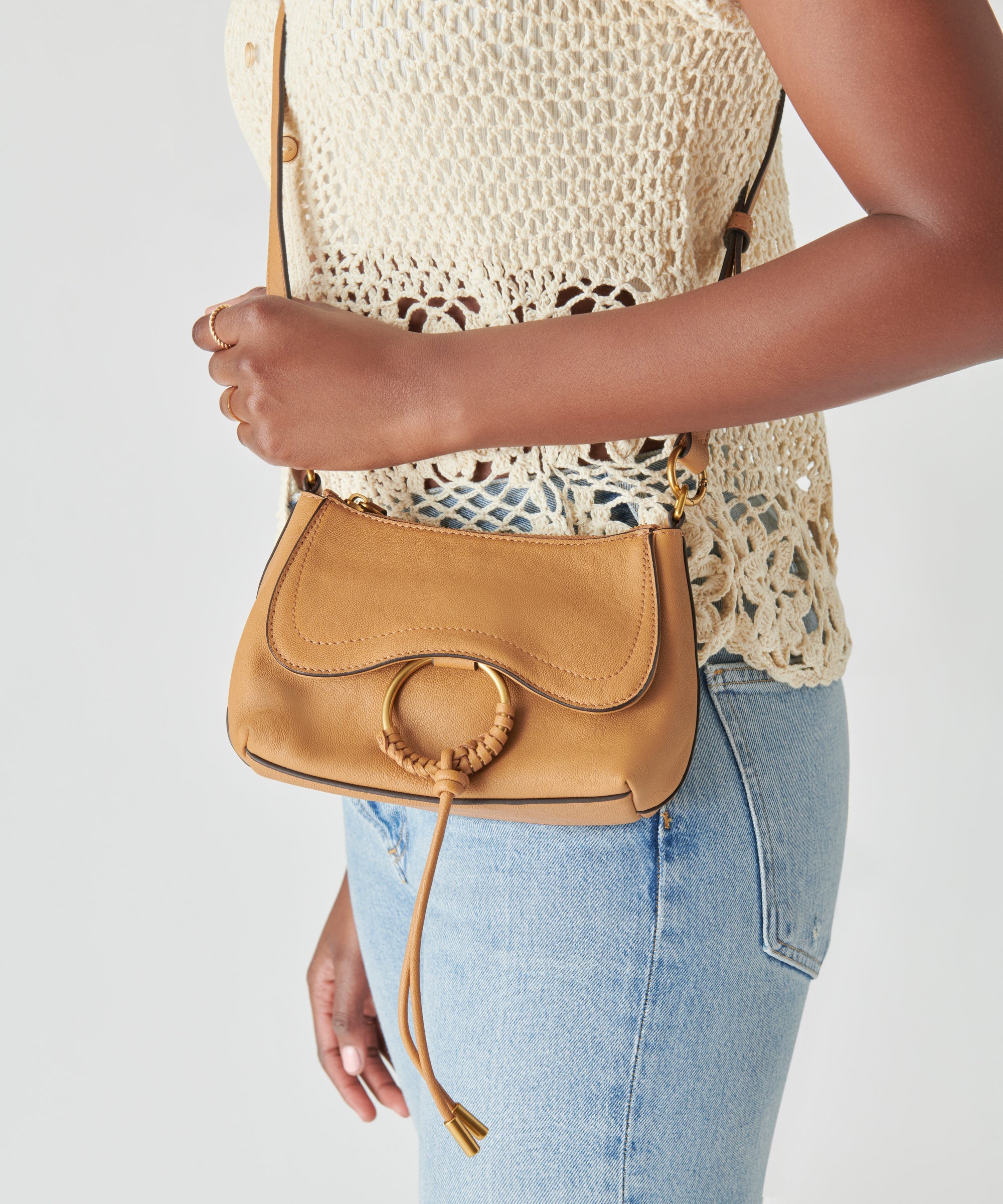 JOLENE CROSSBODY WHISKEY LEATHER - view 7