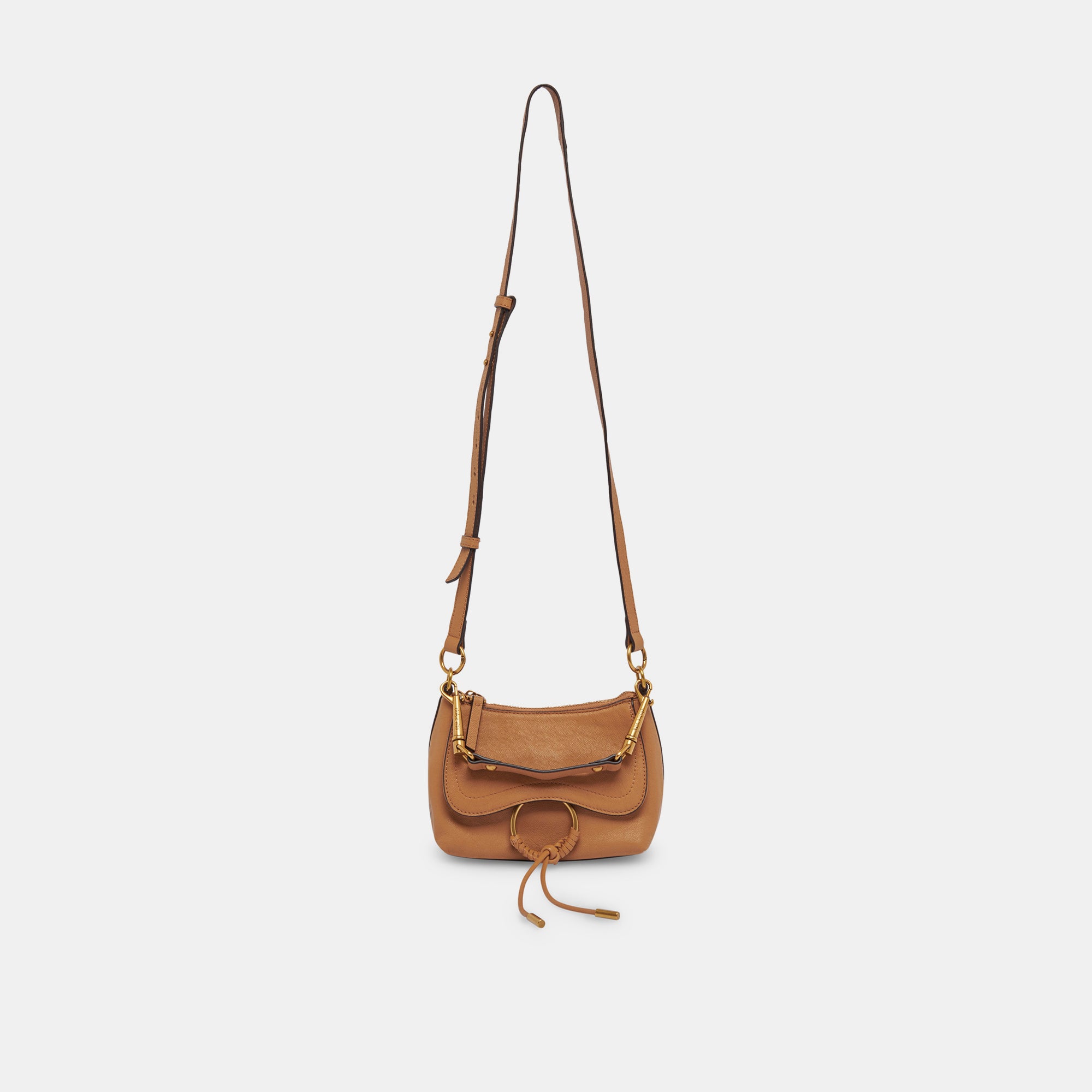 JOLENE CROSSBODY WHISKEY LEATHER - view 3