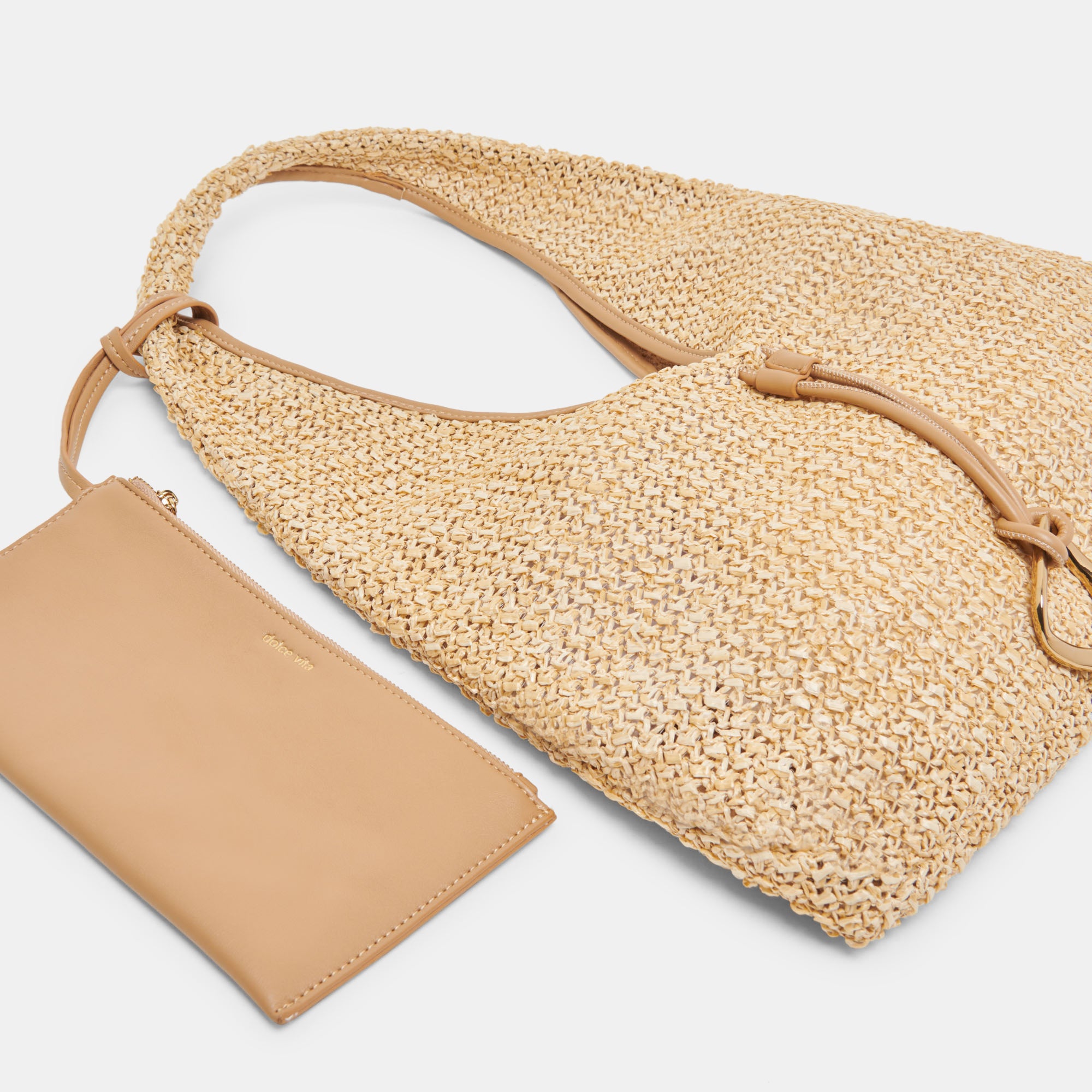 MISSIE TOTE NATURAL RAFFIA