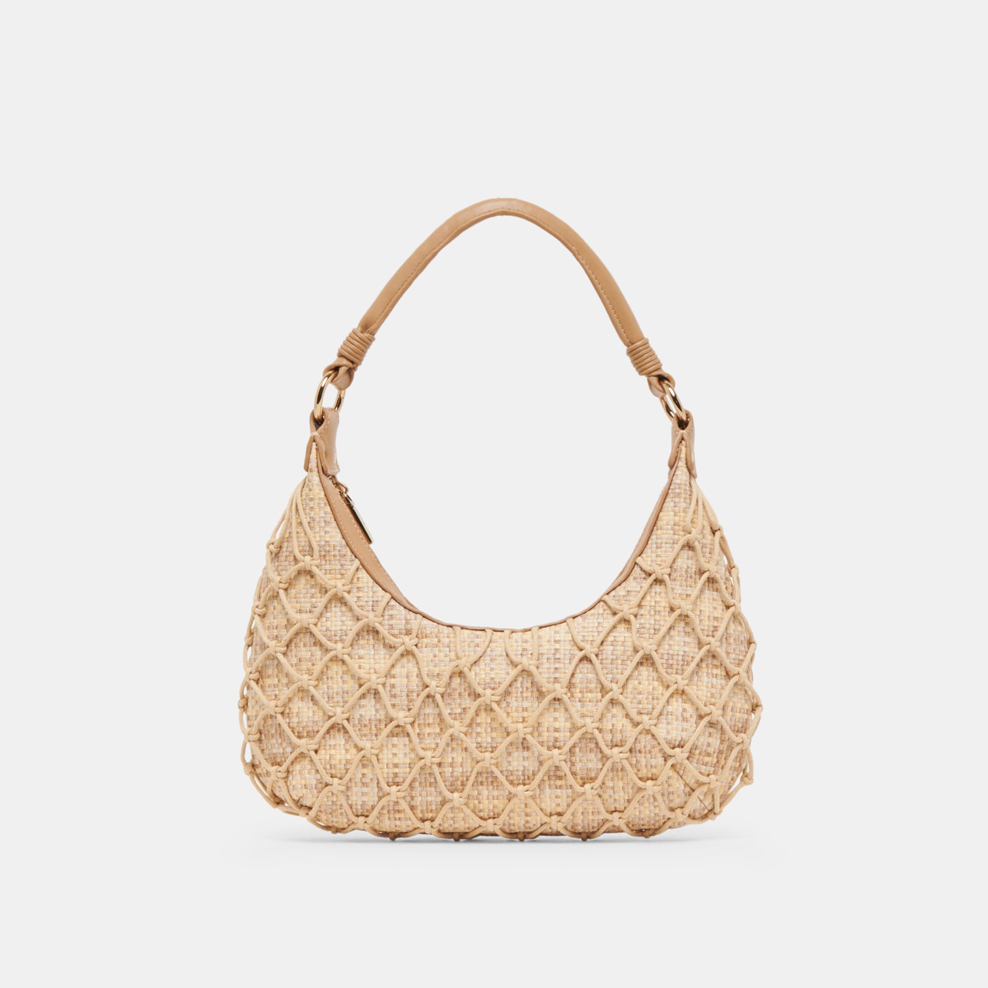 POSITANO SHOULDER BAG NATURAL RAFFIA