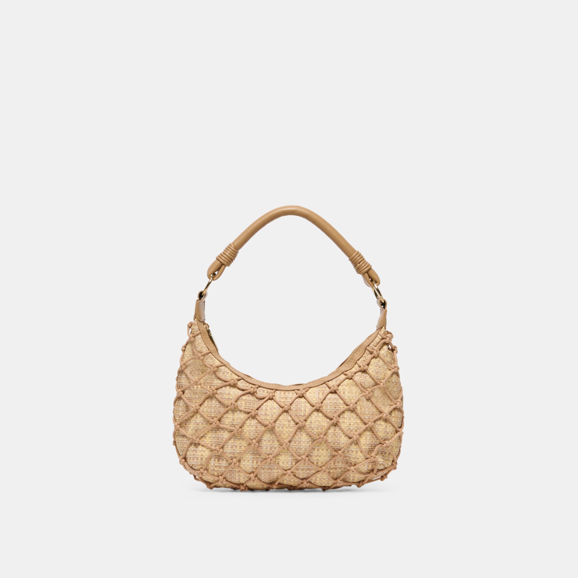 POSITANO SHOULDER BAG NATURAL RAFFIA